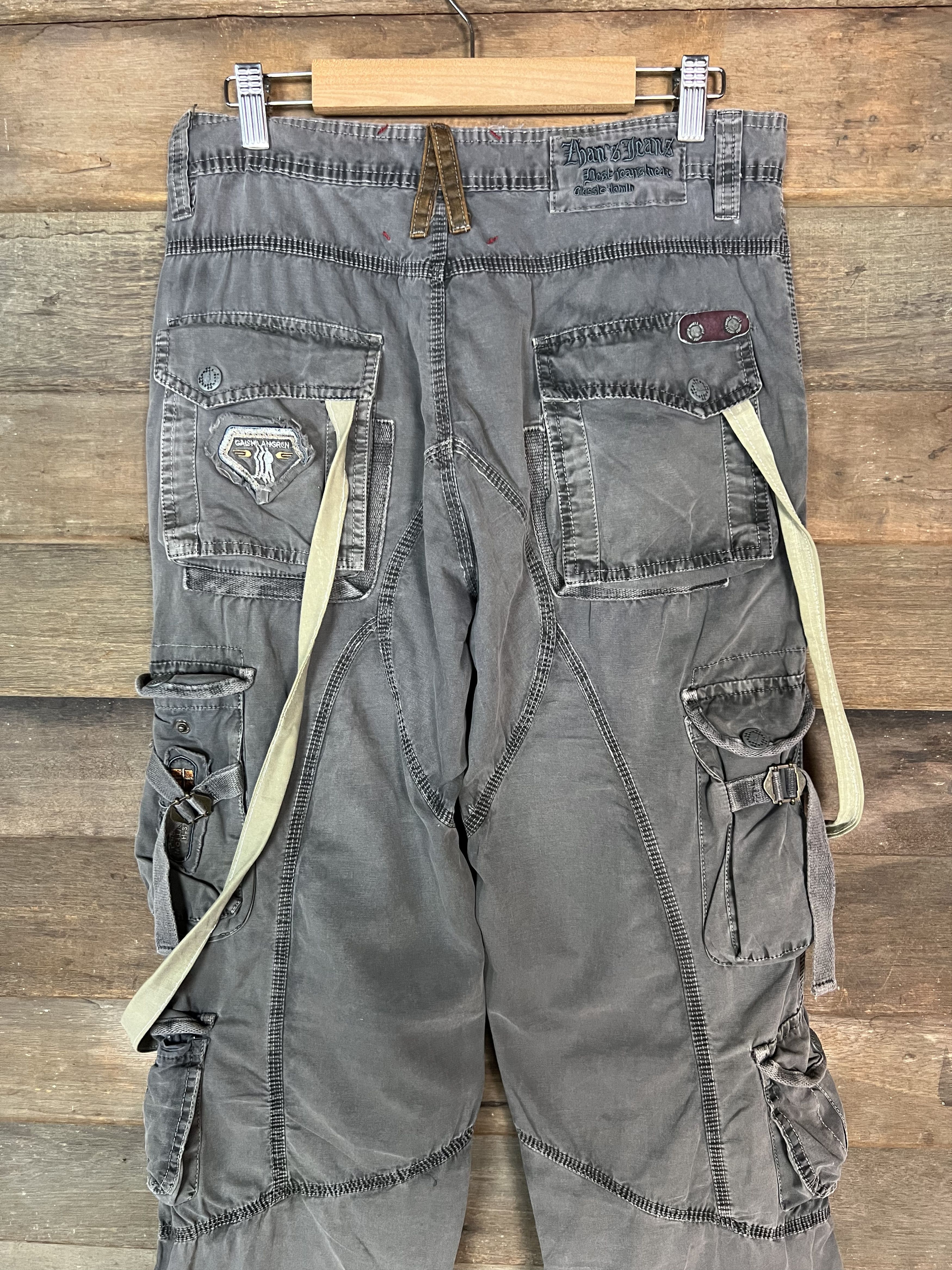 Japanese Brand CARGO PANT MULTIPOCKET CUSTOM SEDITIONARIES JAPANESE BRANDED Size US 30 / EU 46 - 13 Thumbnail