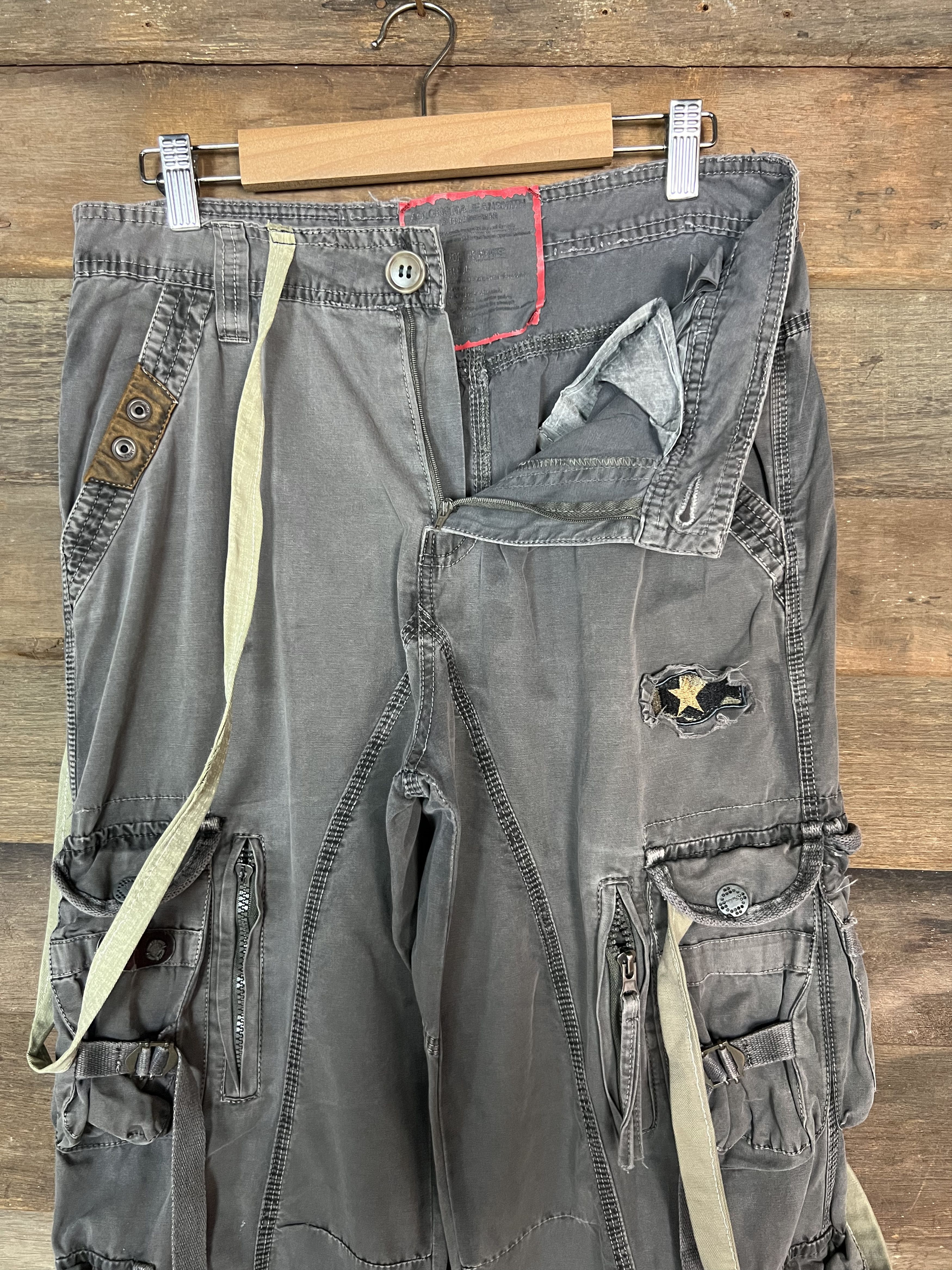 Japanese Brand CARGO PANT MULTIPOCKET CUSTOM SEDITIONARIES JAPANESE BRANDED Size US 30 / EU 46 - 14 Thumbnail