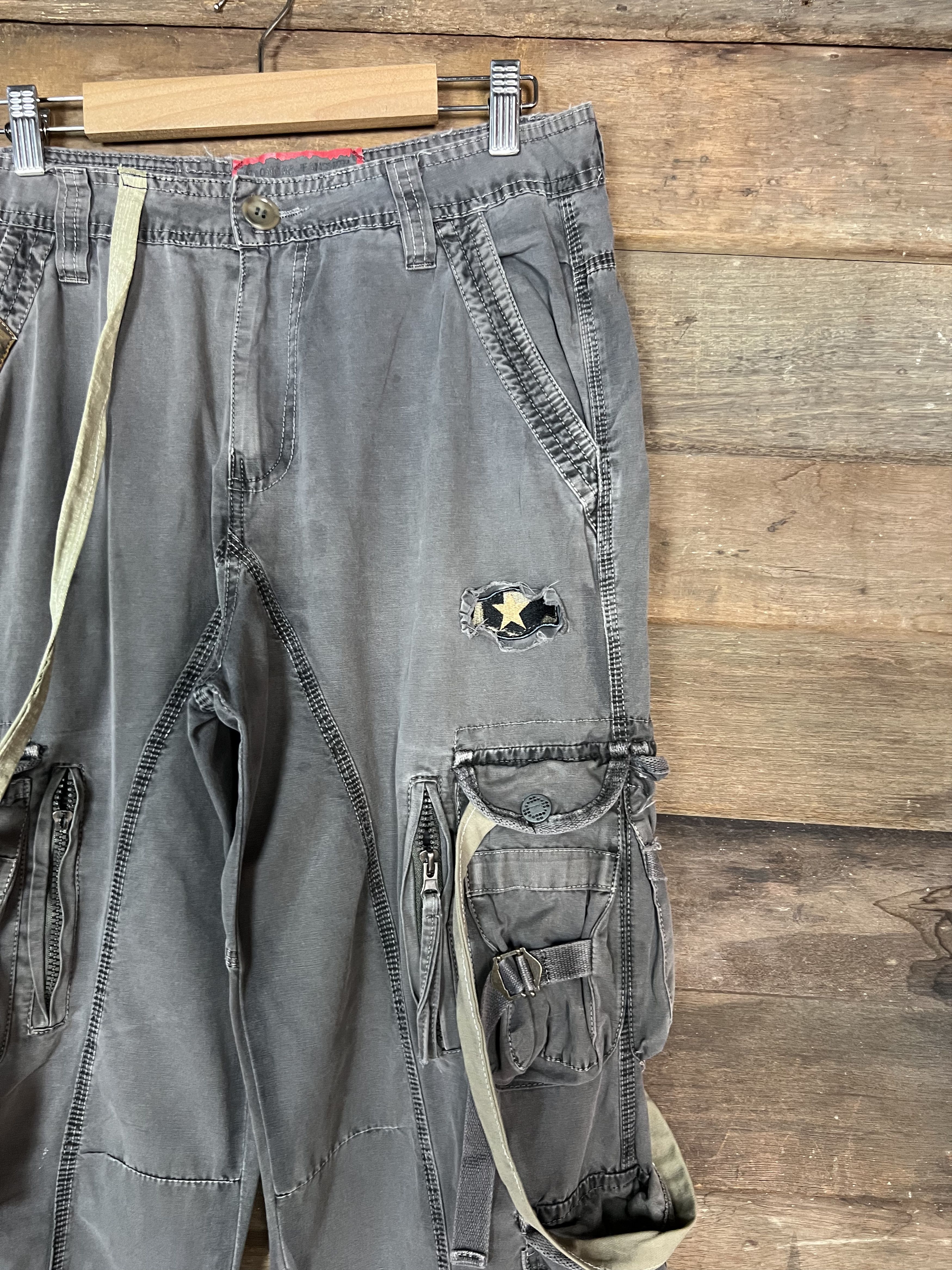 Japanese Brand CARGO PANT MULTIPOCKET CUSTOM SEDITIONARIES JAPANESE BRANDED Size US 30 / EU 46 - 5 Thumbnail