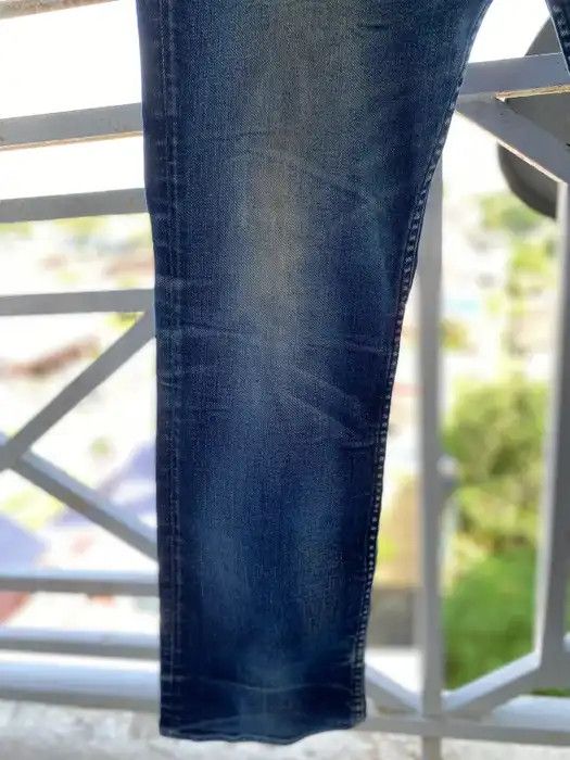 Vintage Custom Shashiko Boro Patch Work Regular Stright Jeans Size US 38 / EU 54 - 5 Thumbnail