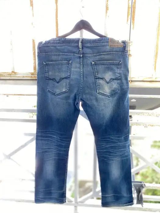 Vintage Custom Shashiko Boro Patch Work Regular Stright Jeans Size US 38 / EU 54 - 2 Thumbnail