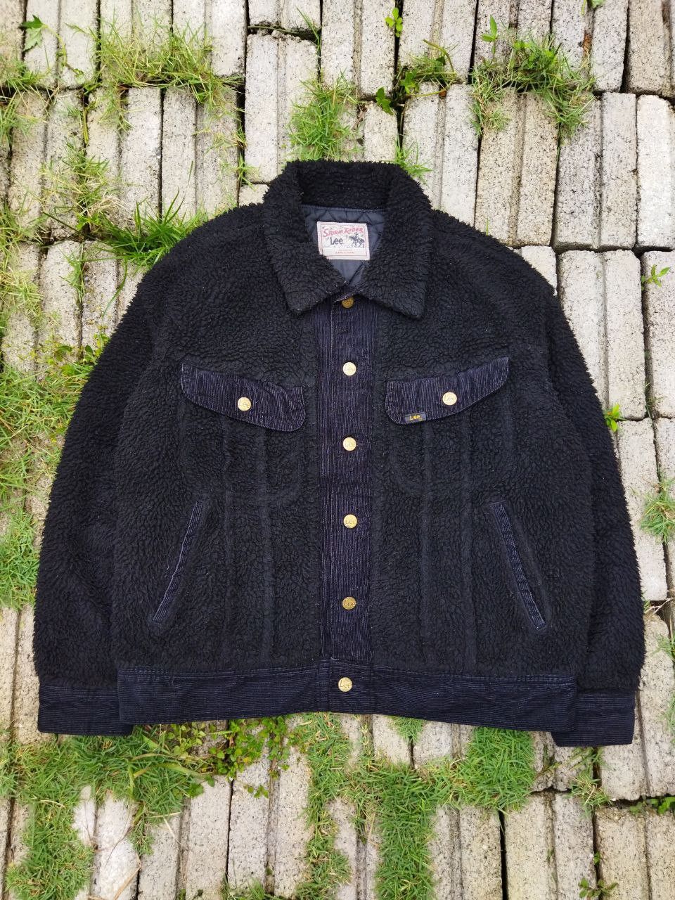 Vintage Lee Storm Rider X Beams Corduroy Sherpa Jacket