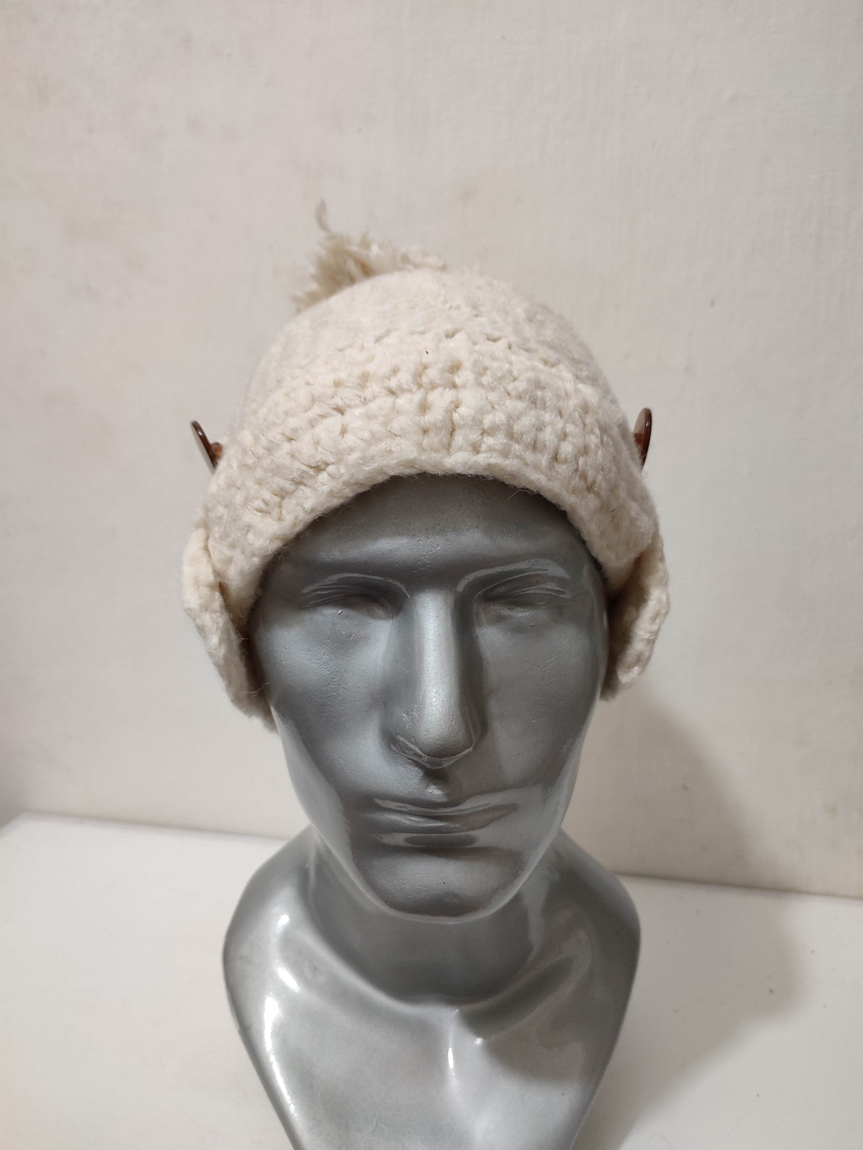 Vivienne Westwood 🔥Vivienne Westwood Knitted Wool Hats Orb logo button 🔥 Size ONE SIZE - 8 Thumbnail