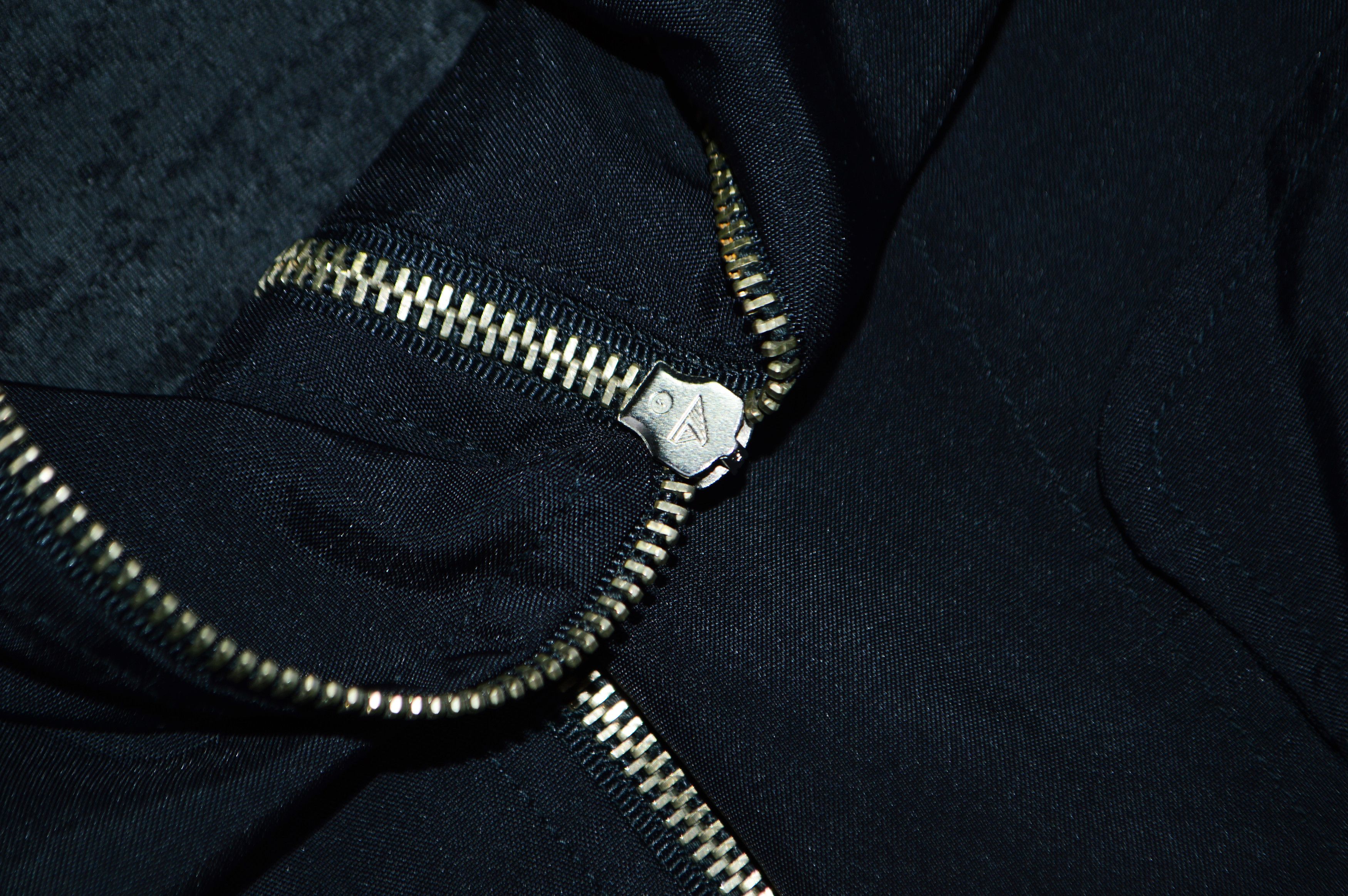 Other Seventy Black Polyurethane Windbreaker Jacket Size L Size US L / EU 52-54 / 3 - 6 Thumbnail