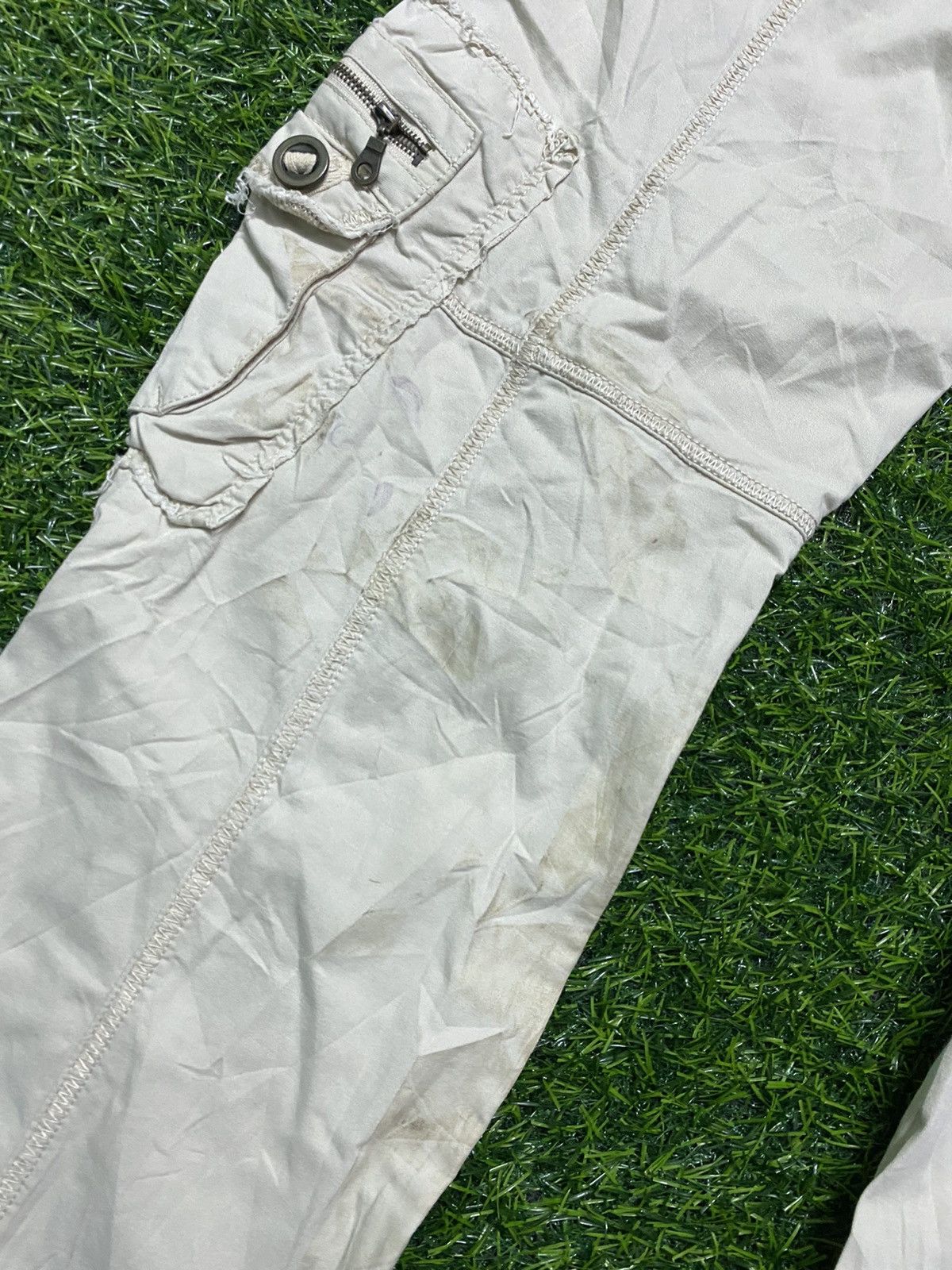 Japanese Brand Multipockets Cargo Pants Size US 33 - 4 Thumbnail