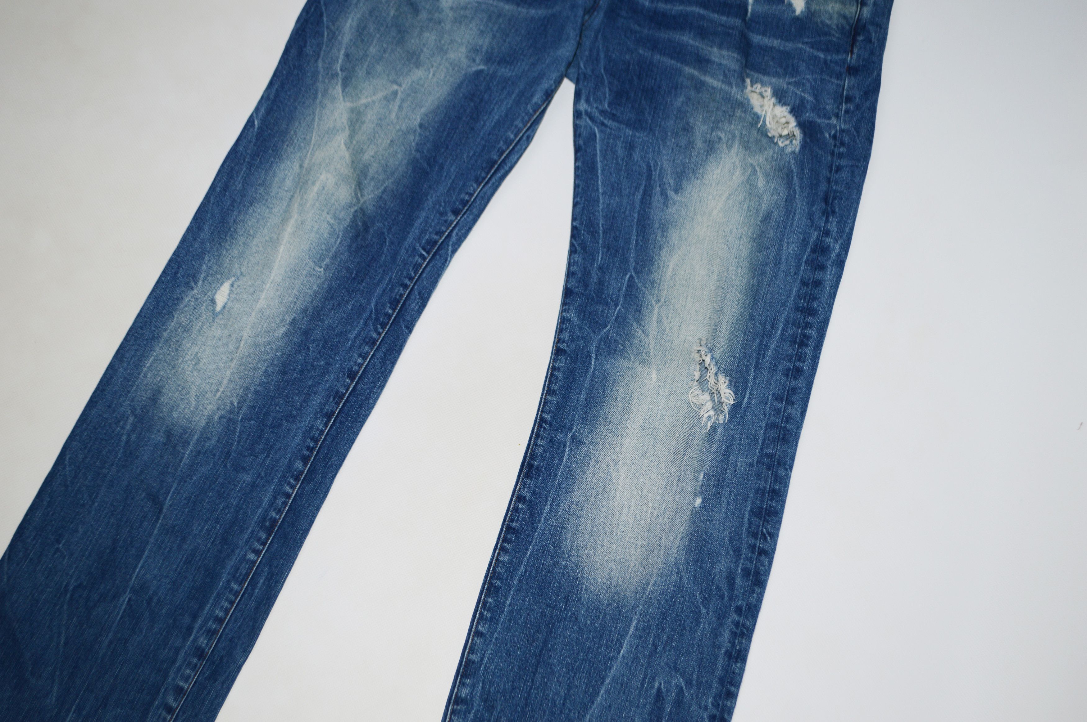 G-Star G-Star Radar Loose Distressed Denim Jean Size US 32 / EU 48 - 4 Thumbnail