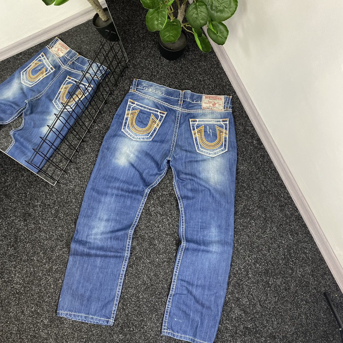 Man Rap Pants True Religion Vintage Denim Baggy Distressed