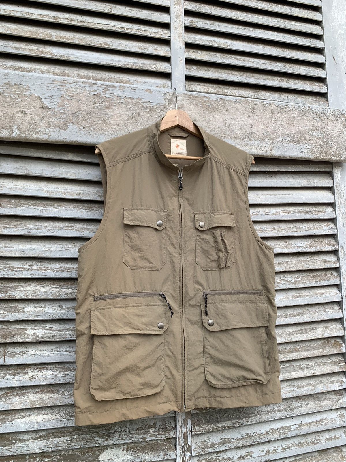 Vintage 👹Vintage Faded Foxfire Brown Vest Size US L / EU 52-54 / 3 - 6 Thumbnail