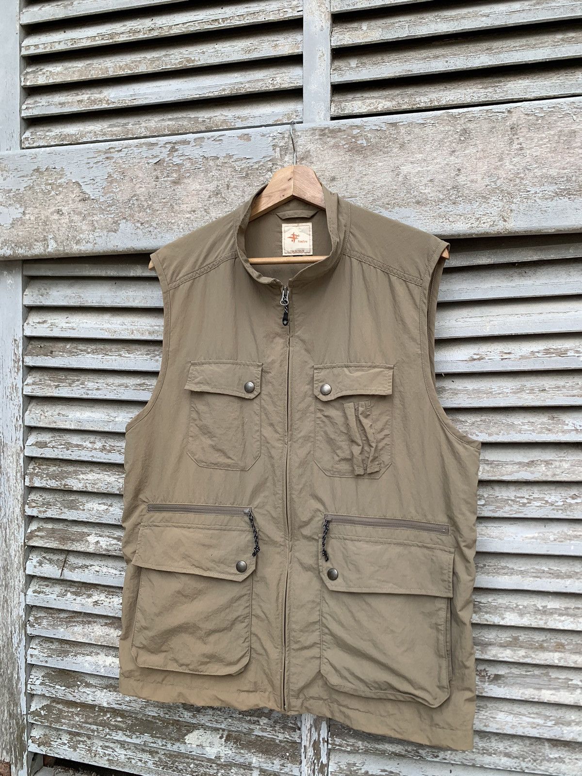 Vintage 👹Vintage Faded Foxfire Brown Vest Size US L / EU 52-54 / 3 - 3 Thumbnail