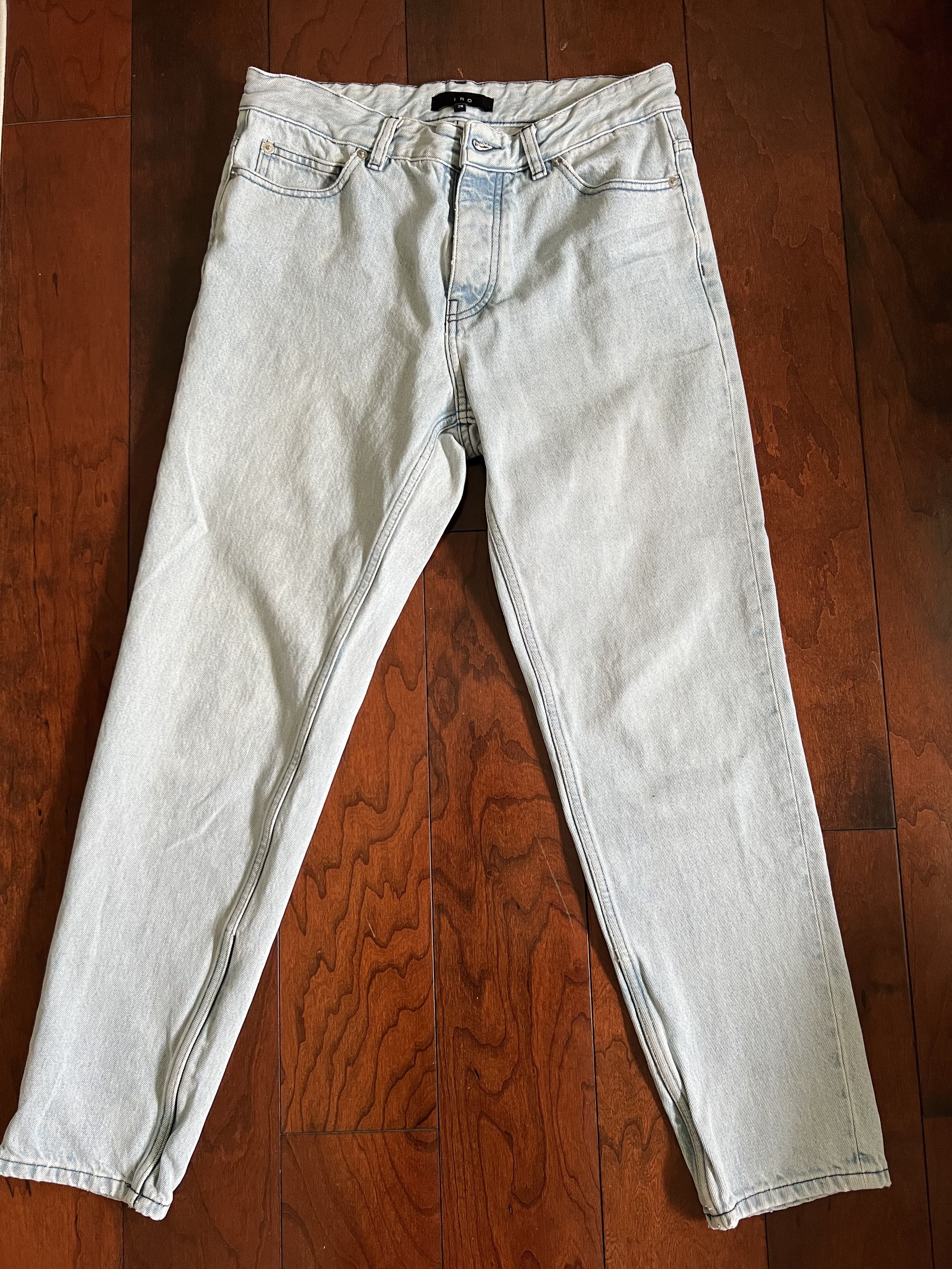 Iro Light wash Staple Jeans (Tapered Fit) Size US 29 - 1 Thumbnail