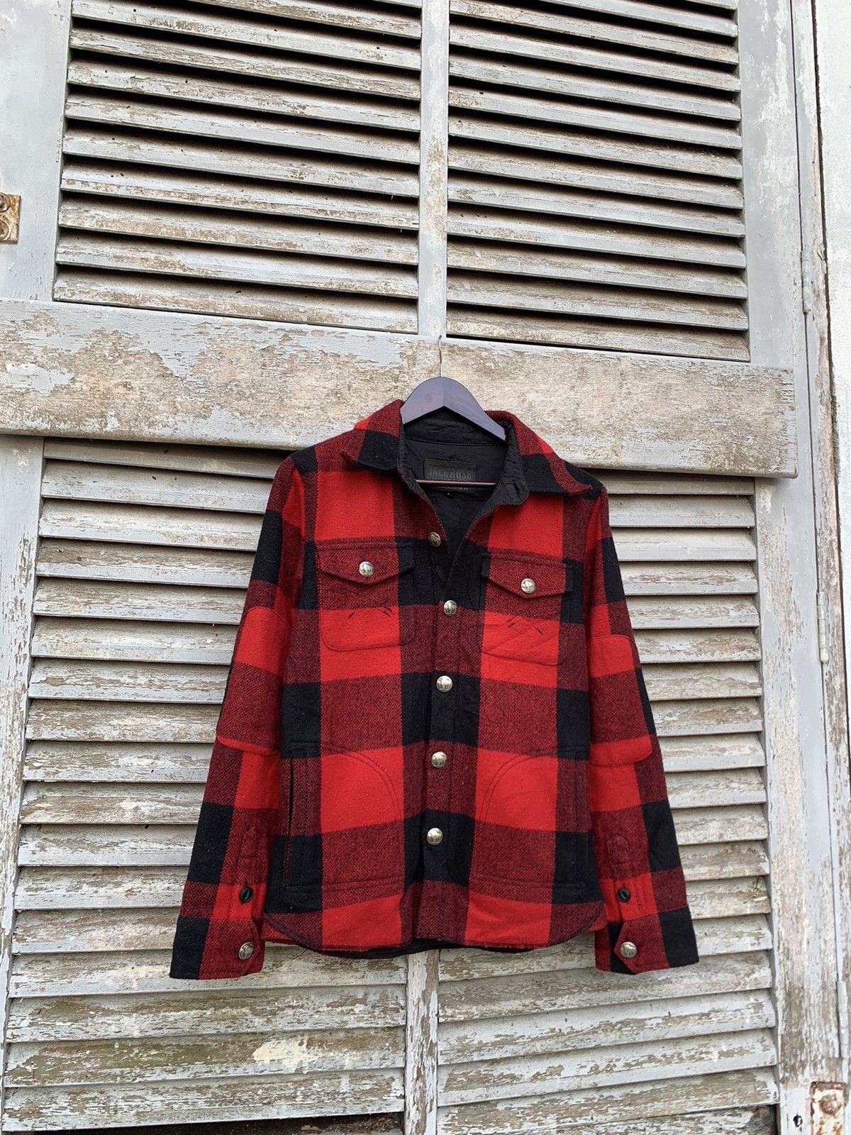 AC/DC 🪖Vintage AC/DC BACK IN BLACK Flannels Button Up Jacket Size US S / EU 44-46 / 1 - 3 Thumbnail