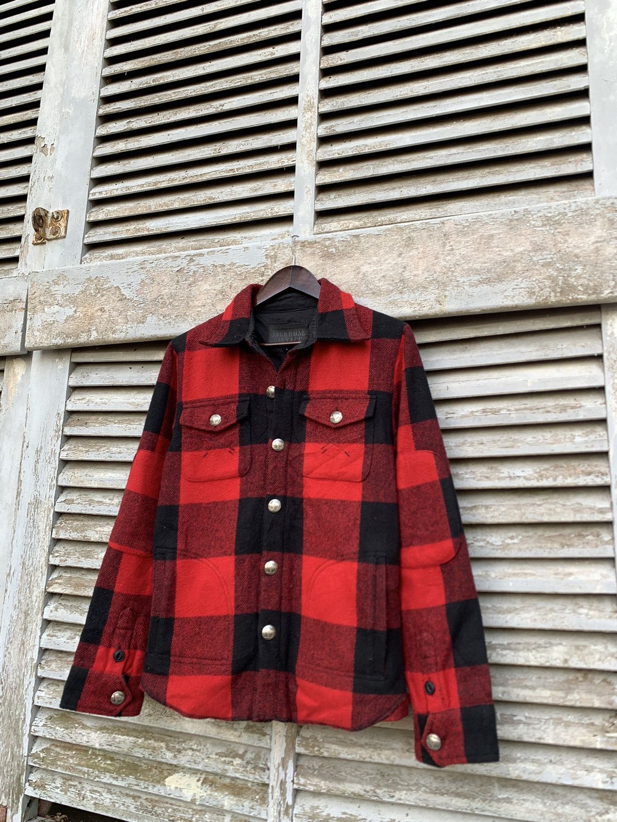 AC/DC 🪖Vintage AC/DC BACK IN BLACK Flannels Button Up Jacket Size US S / EU 44-46 / 1 - 7 Thumbnail
