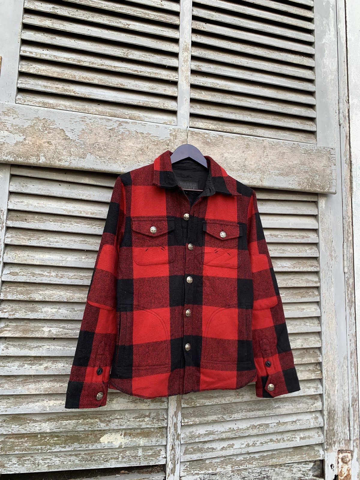 AC/DC 🪖Vintage AC/DC BACK IN BLACK Flannels Button Up Jacket Size US S / EU 44-46 / 1 - 6 Thumbnail