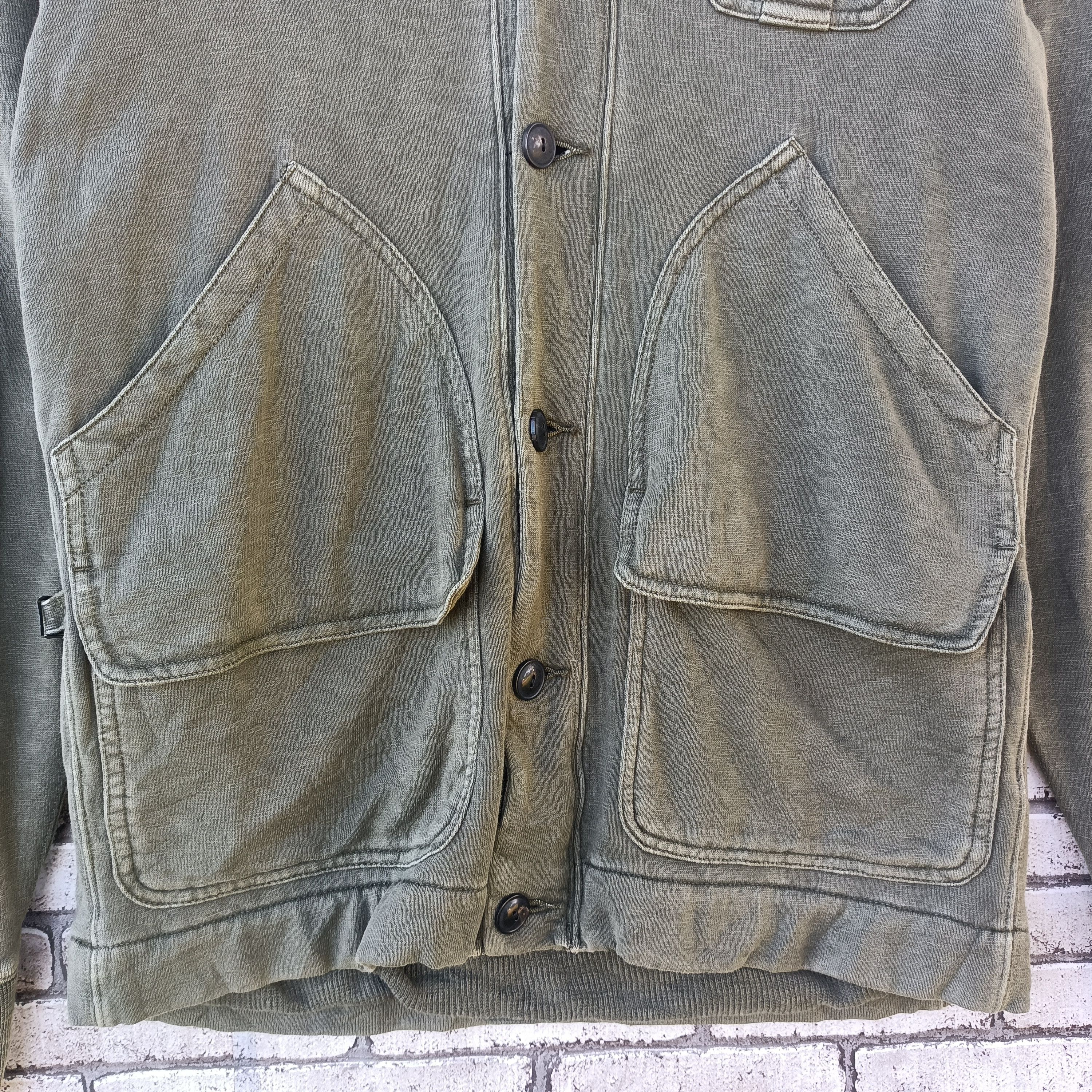 Polo Ralph Lauren × Ralph Lauren × Vintage Polo Ralph Lauren Cardigan Tactical Design Size S / US 4 / IT 40 - 7 Thumbnail