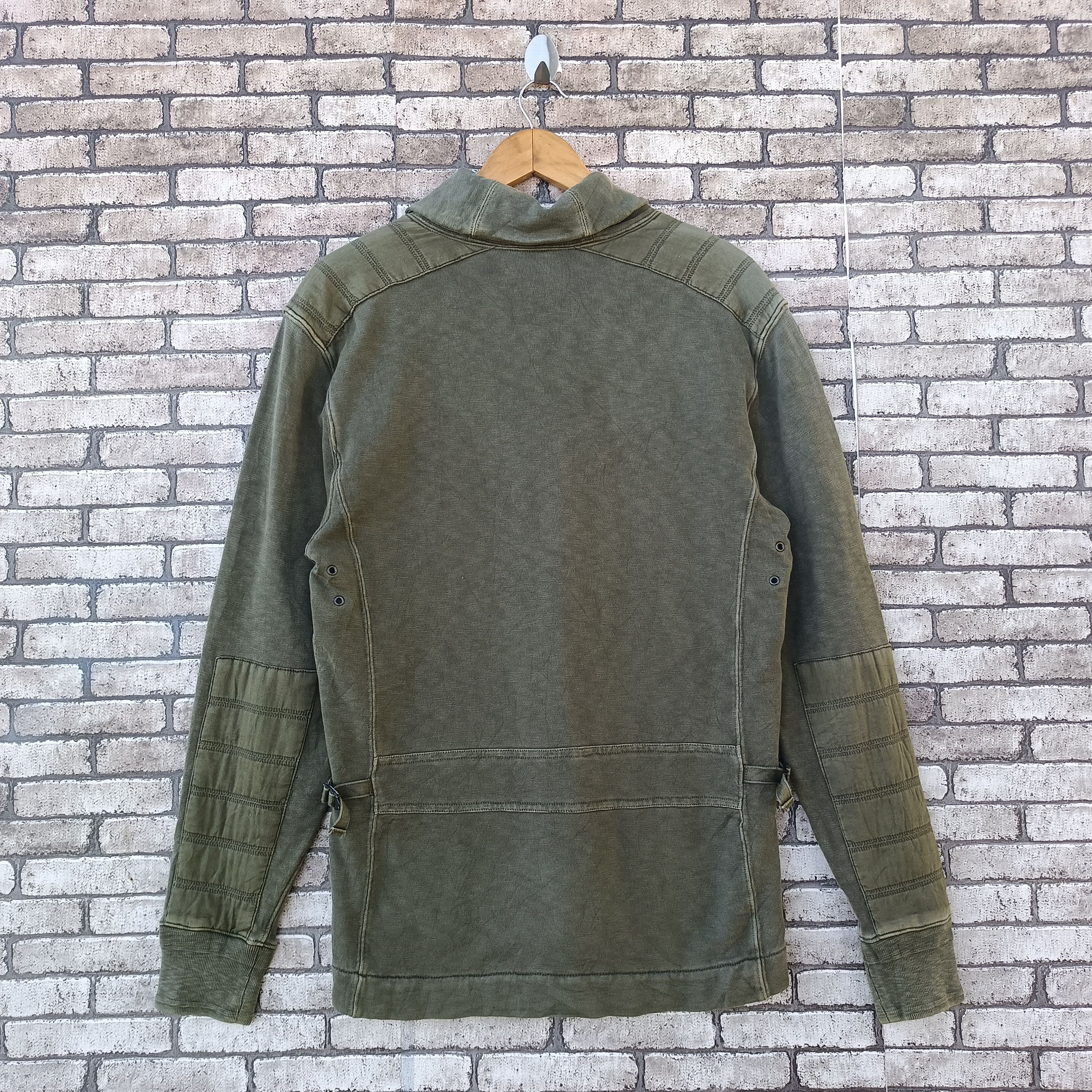 Polo Ralph Lauren × Ralph Lauren × Vintage Polo Ralph Lauren Cardigan Tactical Design Size S / US 4 / IT 40 - 4 Thumbnail