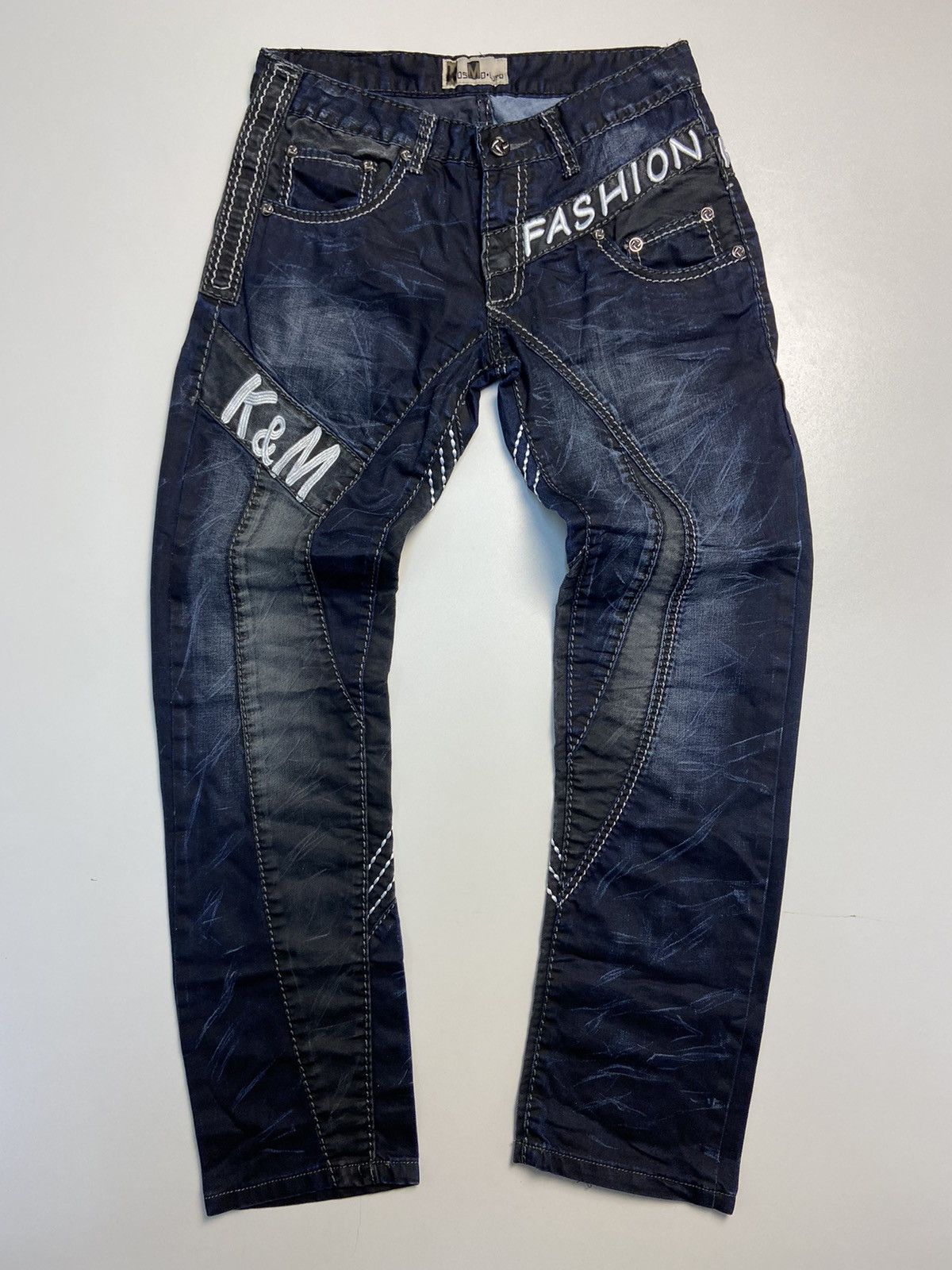 Buy Kosmo Lupo men's jeans KL012 blue jeans at affordable prices - free