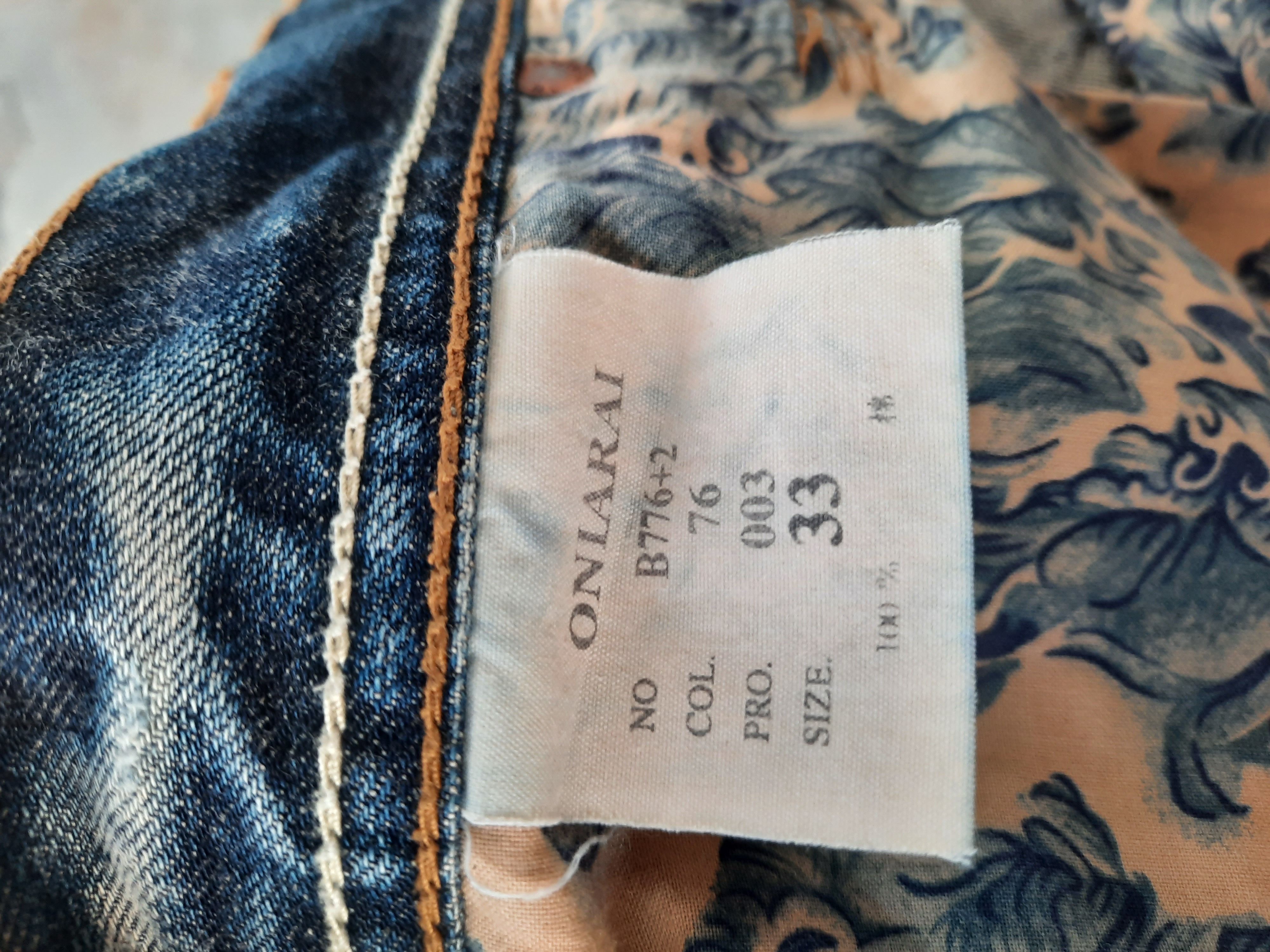 Japanese Brand Japanese Brand Oniarai Embroidery Devil Distressed Size US 34 / EU 50 - 8 Thumbnail