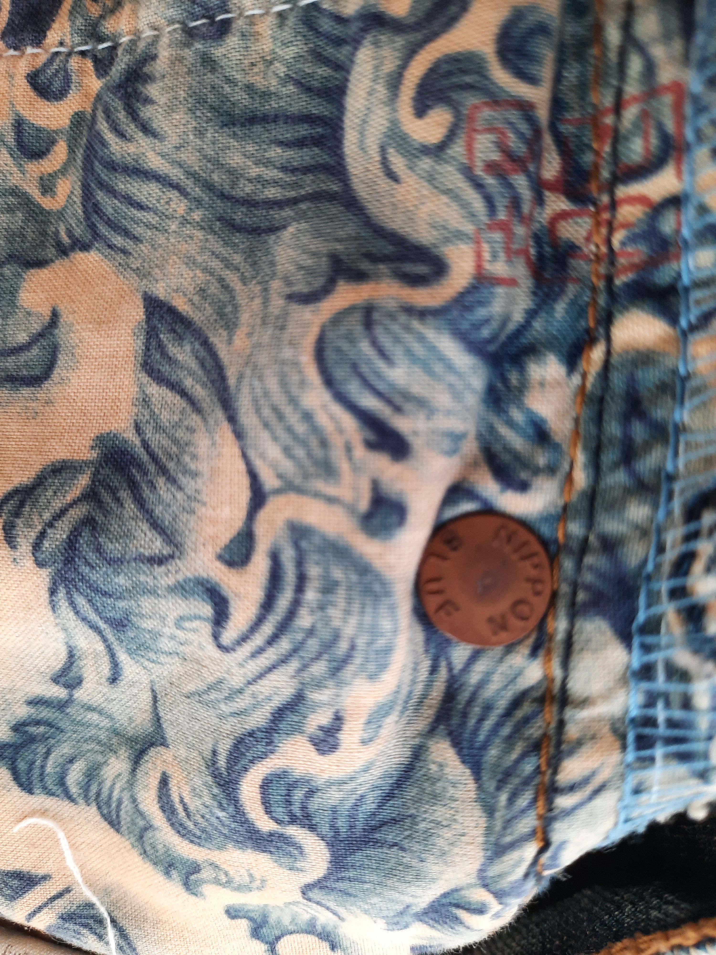Japanese Brand Japanese Brand Oniarai Embroidery Devil Distressed Size US 34 / EU 50 - 7 Thumbnail