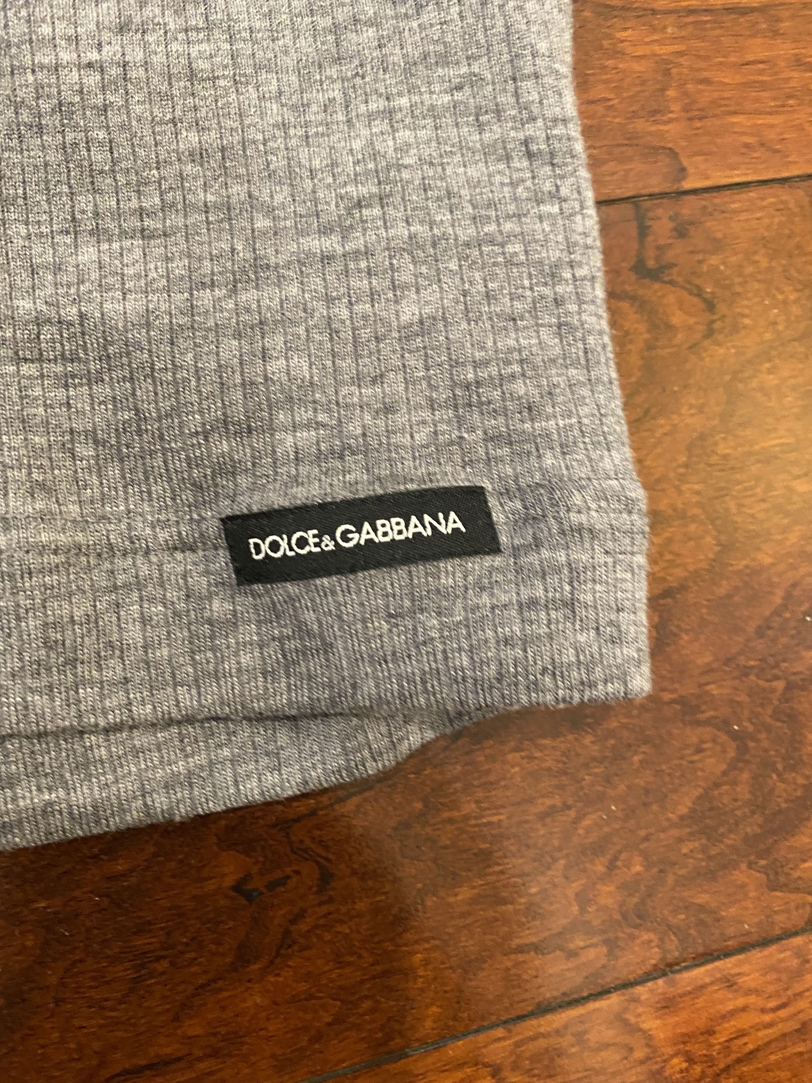 Dolce & Gabbana Ribbed L/S Crew Size US M / EU 48-50 / 2 - 3 Thumbnail