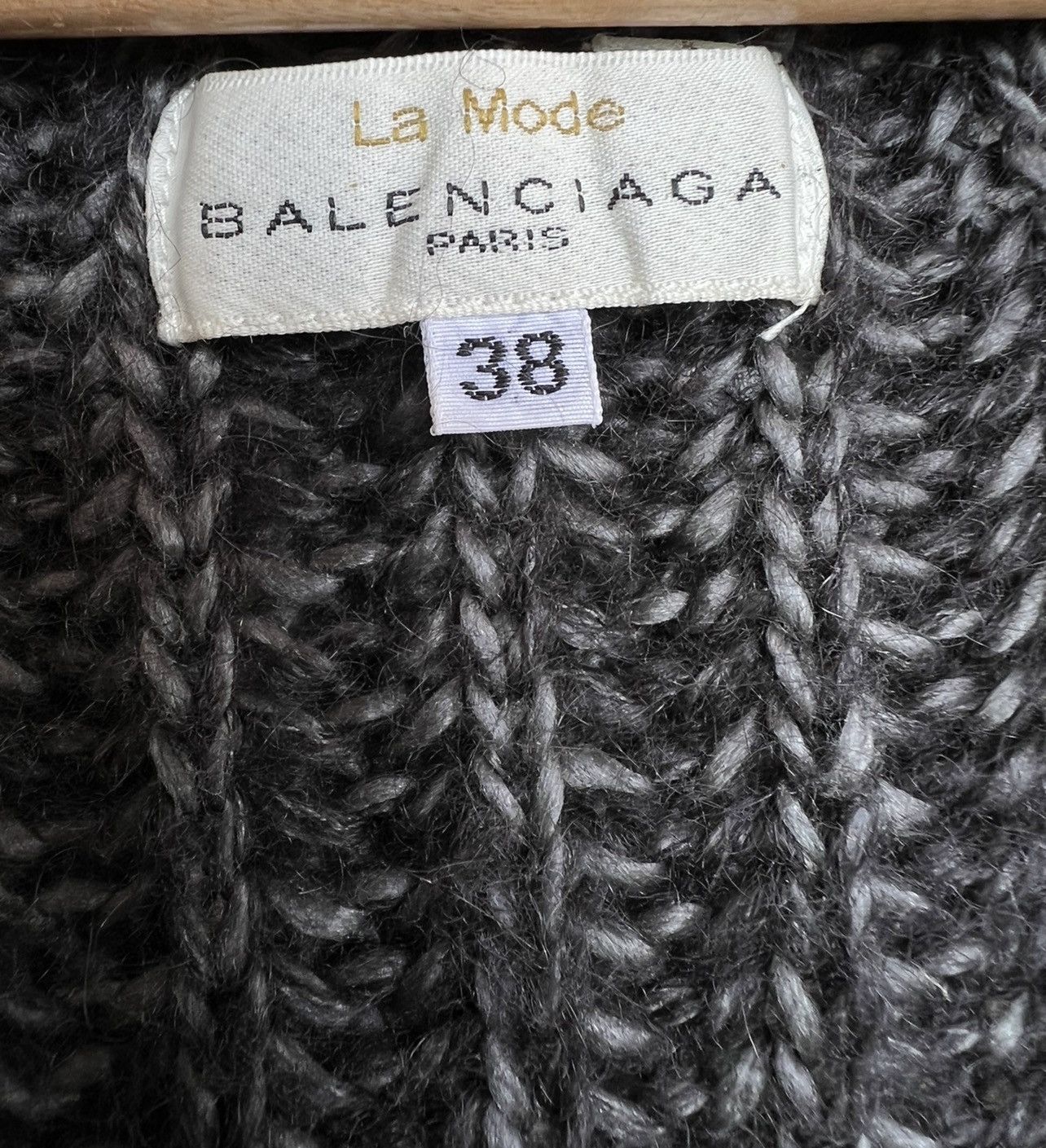 Balenciaga Balenciaga Grey Knitwear Sweater Size US M / EU 48-50 / 2 - 6 Thumbnail