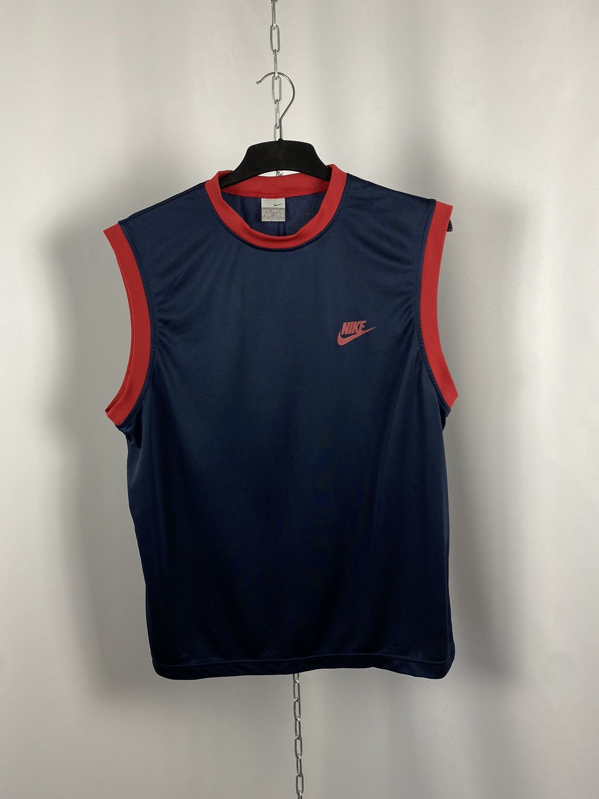 Nike Nike T-shirts blue vintage size XL Size US XL / EU 56 / 4 - 1 Thumbnail