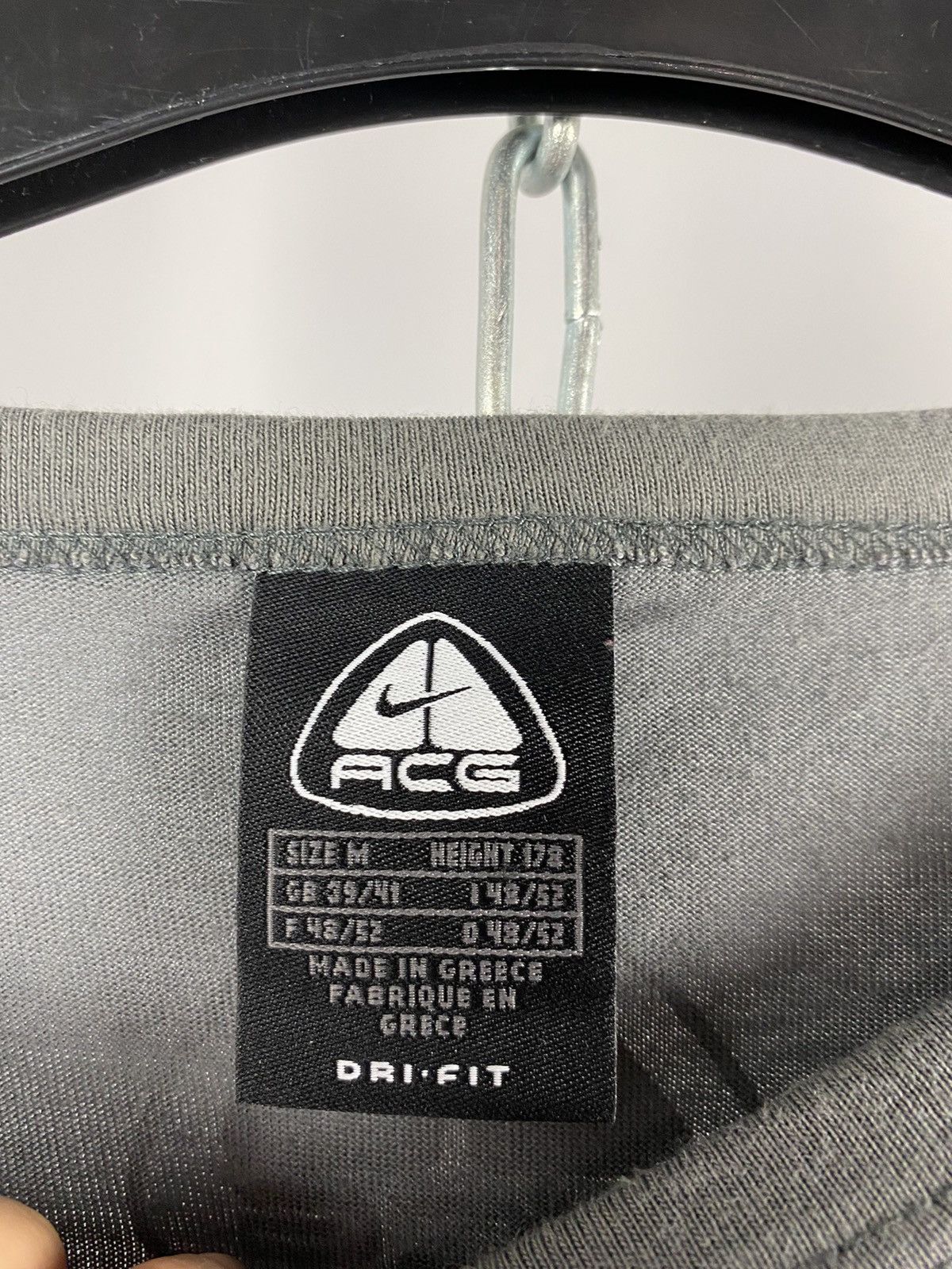 Nike ACG Nike acg long sleeve gray size M Size US M / EU 48-50 / 2 - 3 Thumbnail