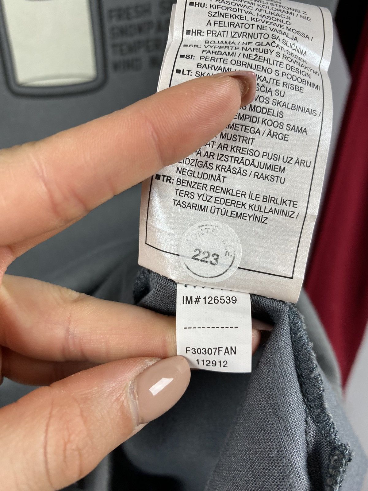 Nike ACG Nike acg long sleeve gray size M Size US M / EU 48-50 / 2 - 6 Thumbnail