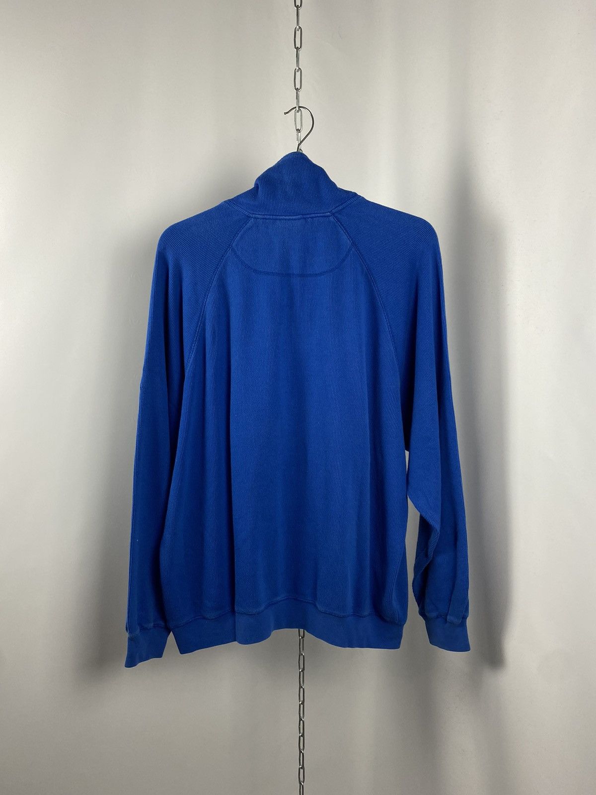 Adidas Adidas sweatshirt vintage blue zip 1/3 size L Size US L / EU 52-54 / 3 - 6 Thumbnail