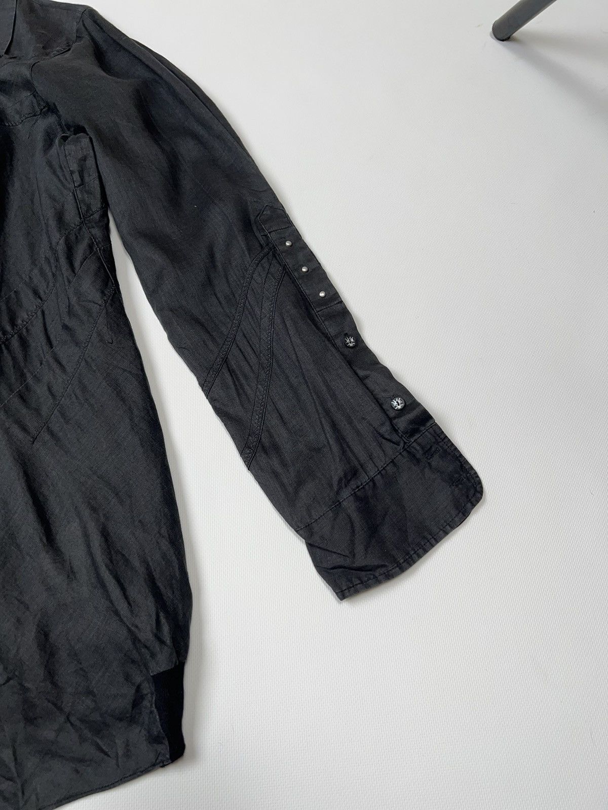 Marithe + Francois Girbaud Marithe Francois Girbaud Ramie Shirt Oversized Avantgarde Size L / US 10 / IT 46 - 5 Thumbnail