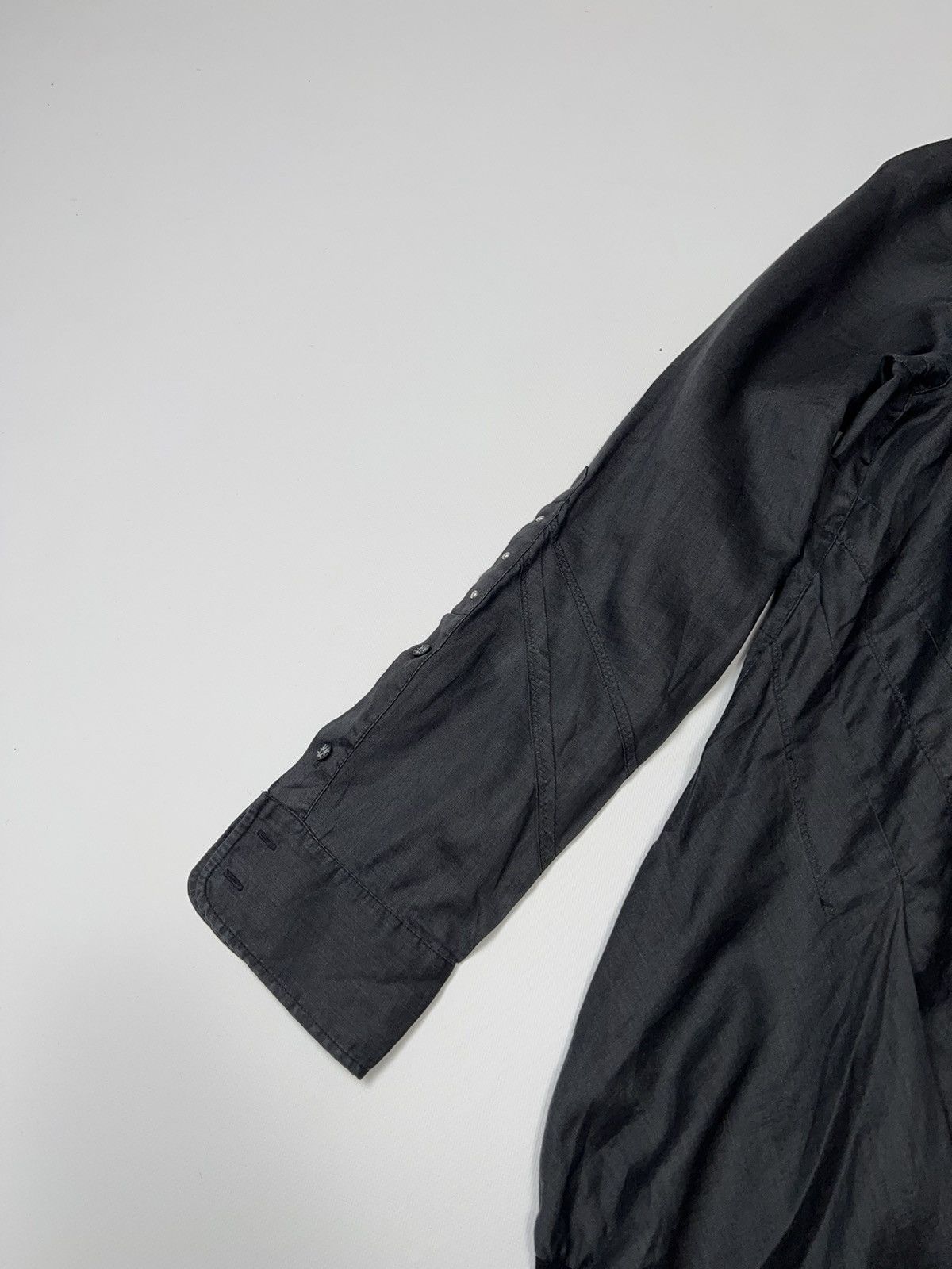 Marithe + Francois Girbaud Marithe Francois Girbaud Ramie Shirt Oversized Avantgarde Size L / US 10 / IT 46 - 6 Thumbnail