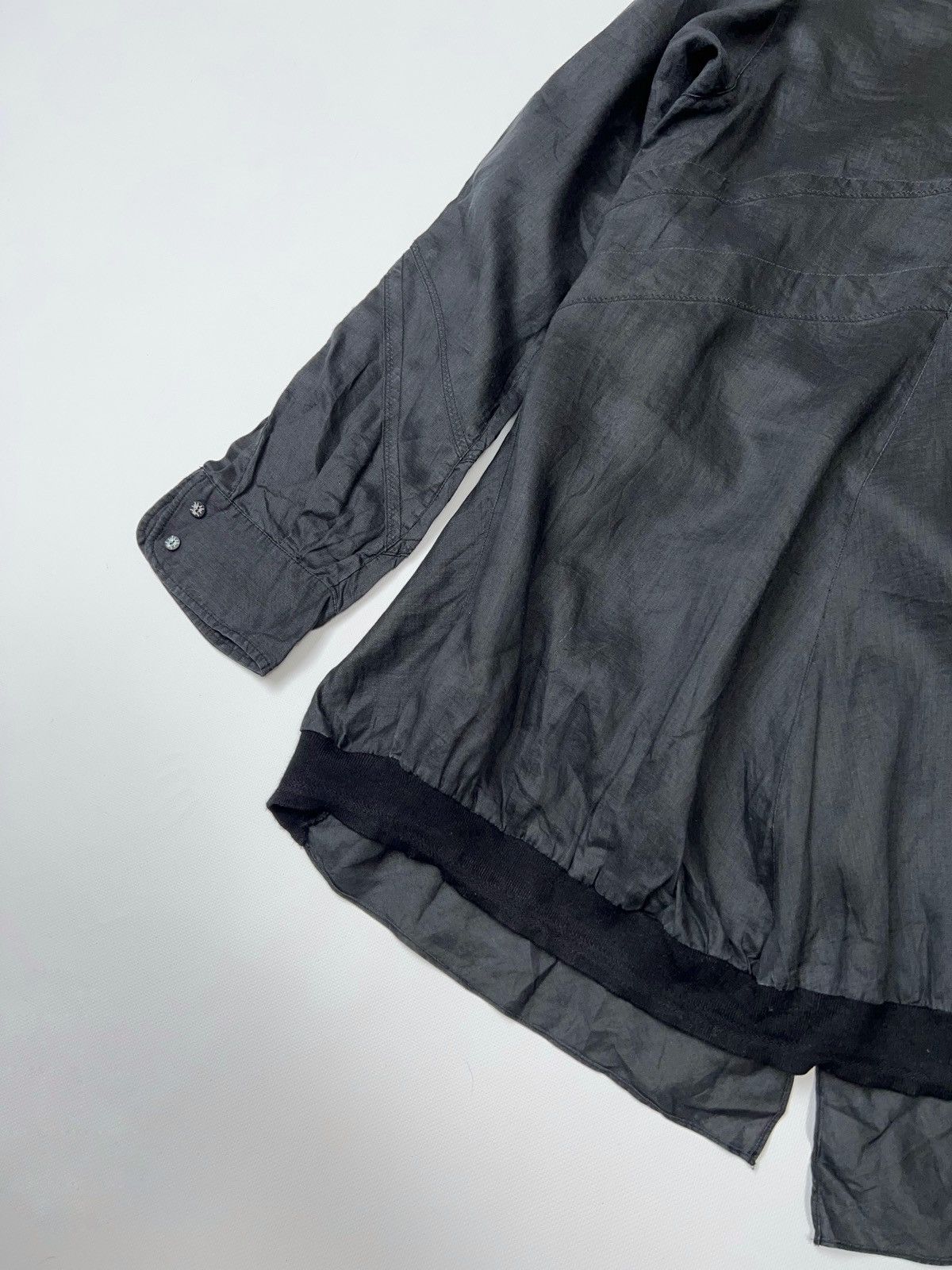 Marithe + Francois Girbaud Marithe Francois Girbaud Ramie Shirt Oversized Avantgarde Size L / US 10 / IT 46 - 11 Thumbnail