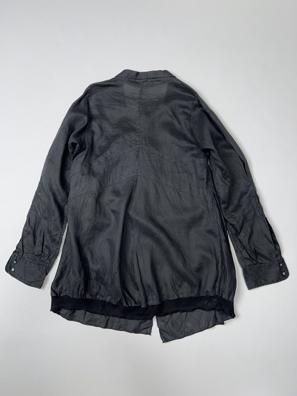 Marithe + Francois Girbaud Marithe Francois Girbaud Ramie Shirt Oversized Avantgarde Size L / US 10 / IT 46 - 10 Thumbnail
