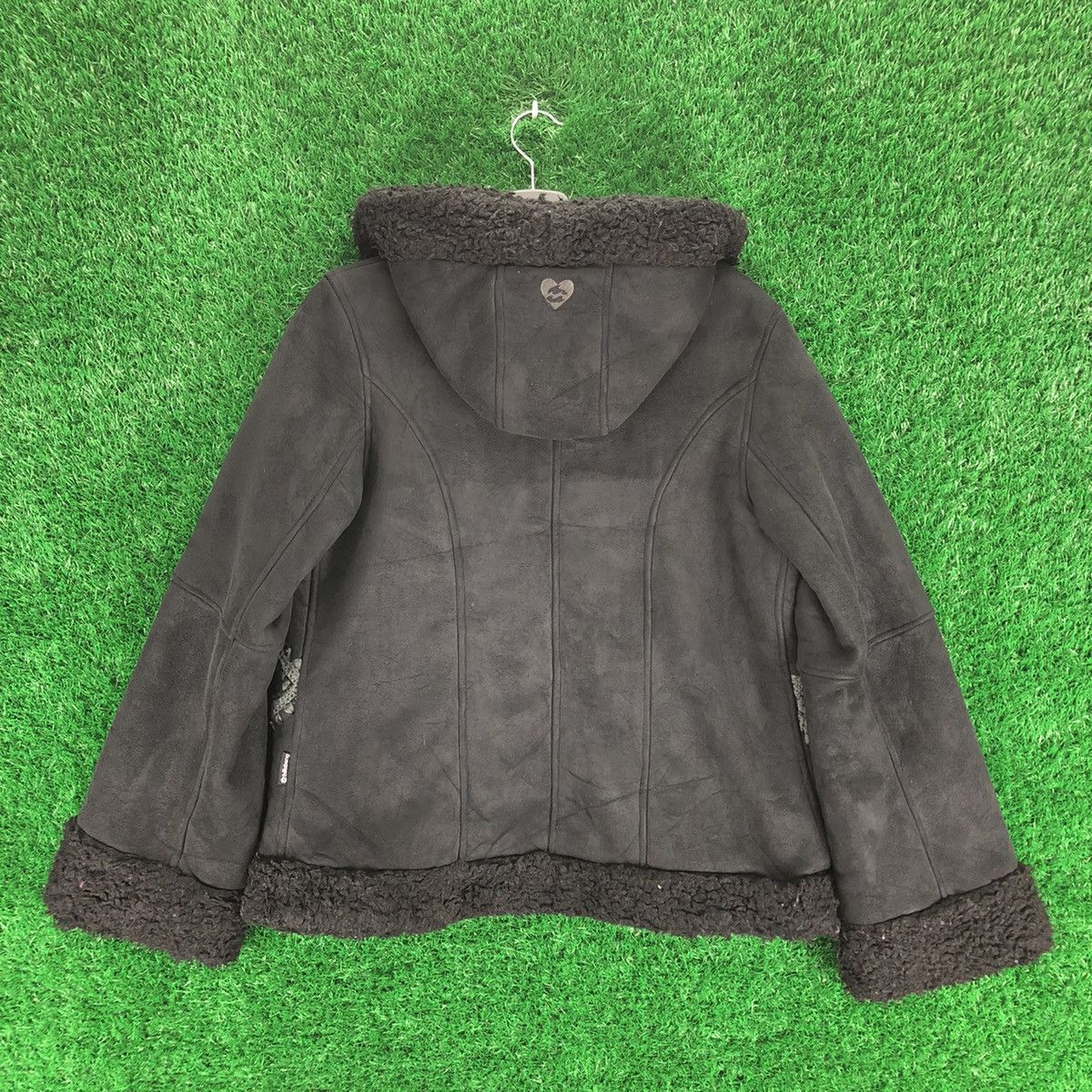 Billabong Vintage 80's Billabong Duffle Jacket Hoodie Sherpa Lining Size US S / EU 44-46 / 1 - 6 Thumbnail