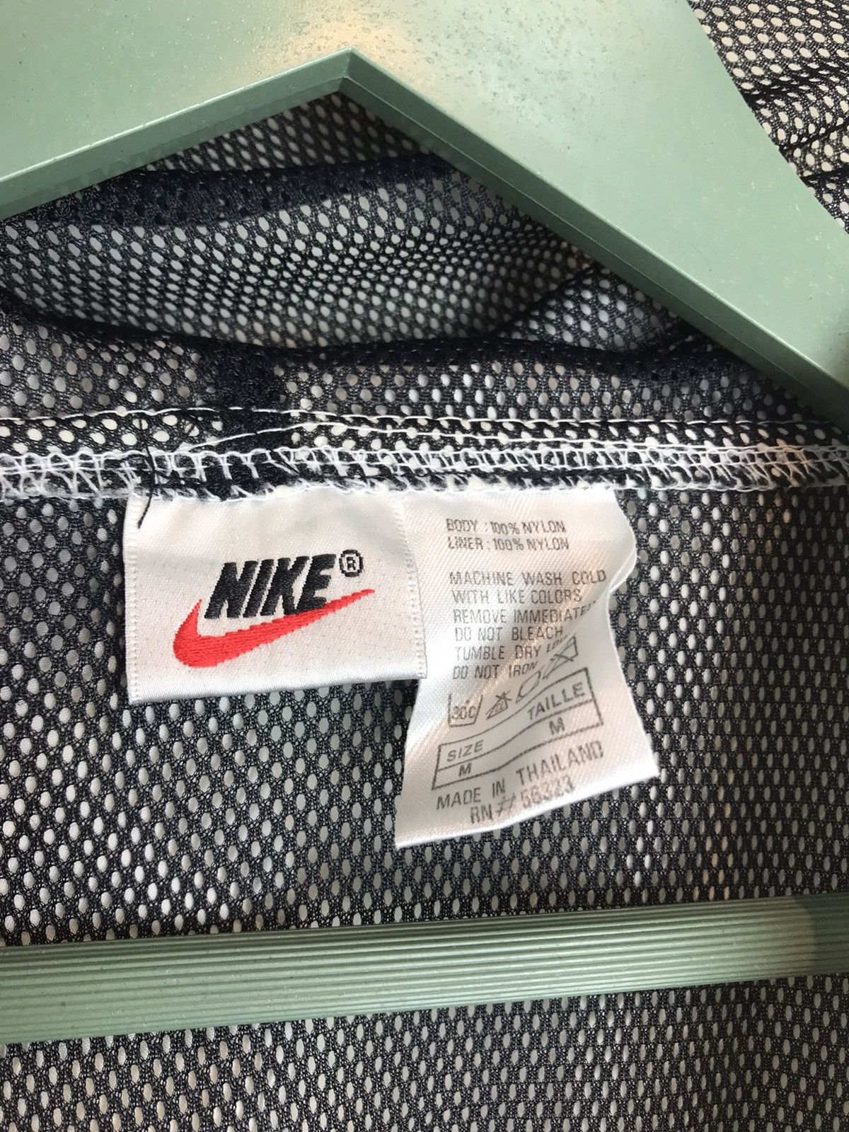 Nike × Vintage Nike swoosh center logo halfzipper pullover windbreaker Size US M / EU 48-50 / 2 - 8 Thumbnail