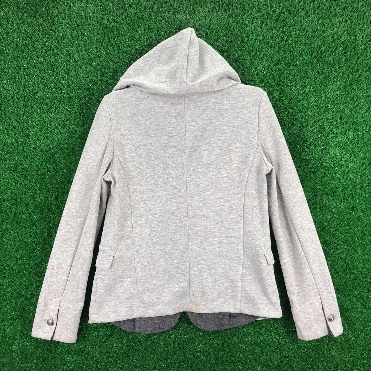 Japanese Brand Vintage Sweater Coat Hoodie 2 Layer by NIR Art Works Size US S / EU 44-46 / 1 - 4 Thumbnail