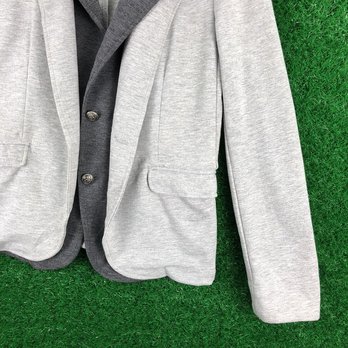 Japanese Brand Vintage Sweater Coat Hoodie 2 Layer by NIR Art Works Size US S / EU 44-46 / 1 - 3 Thumbnail