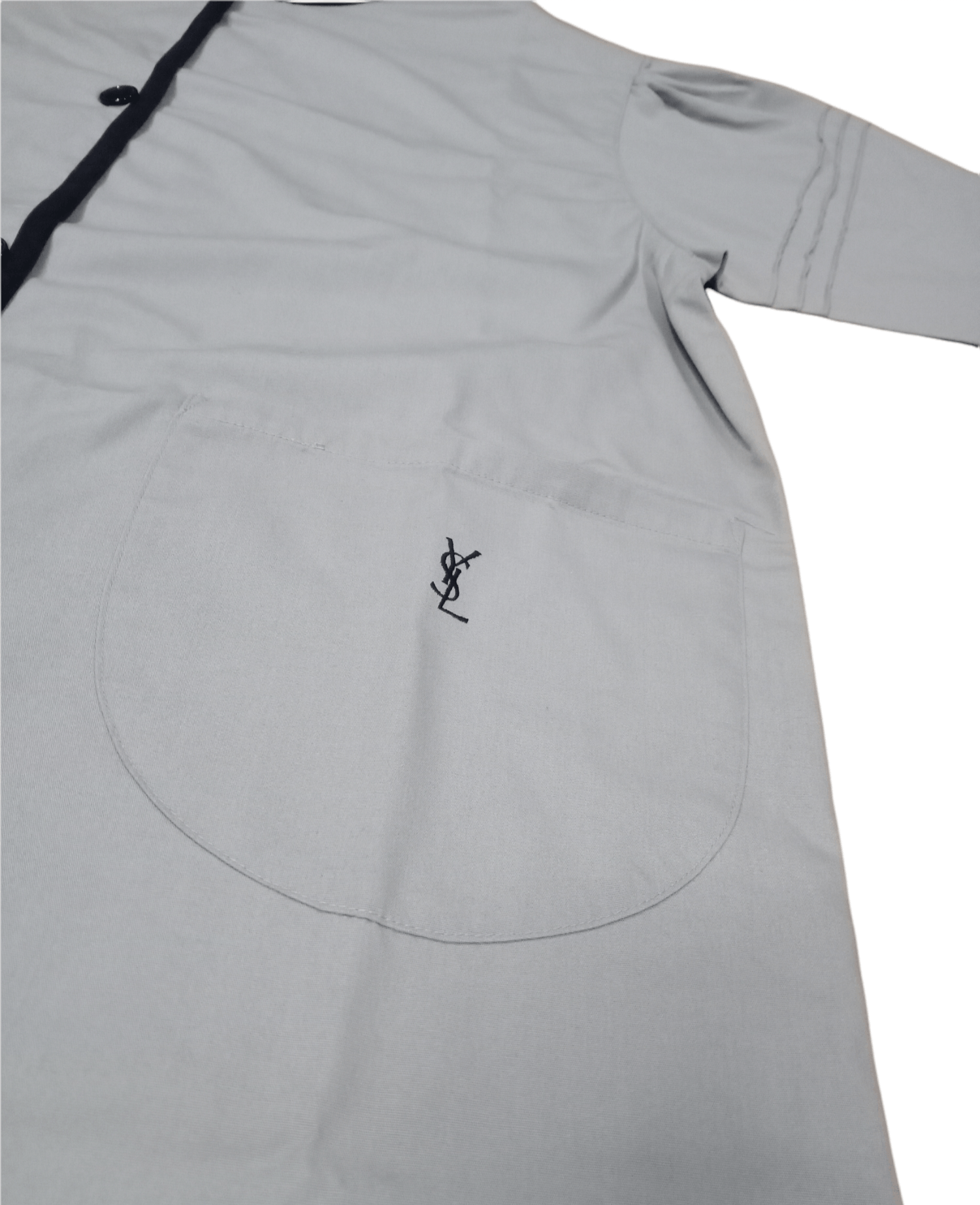 Vintage × Yves Saint Laurent Vintage Yves Saint Laurent YSL Tabliers Apron Size XL / US 12-14 / IT 48-50 - 4 Thumbnail