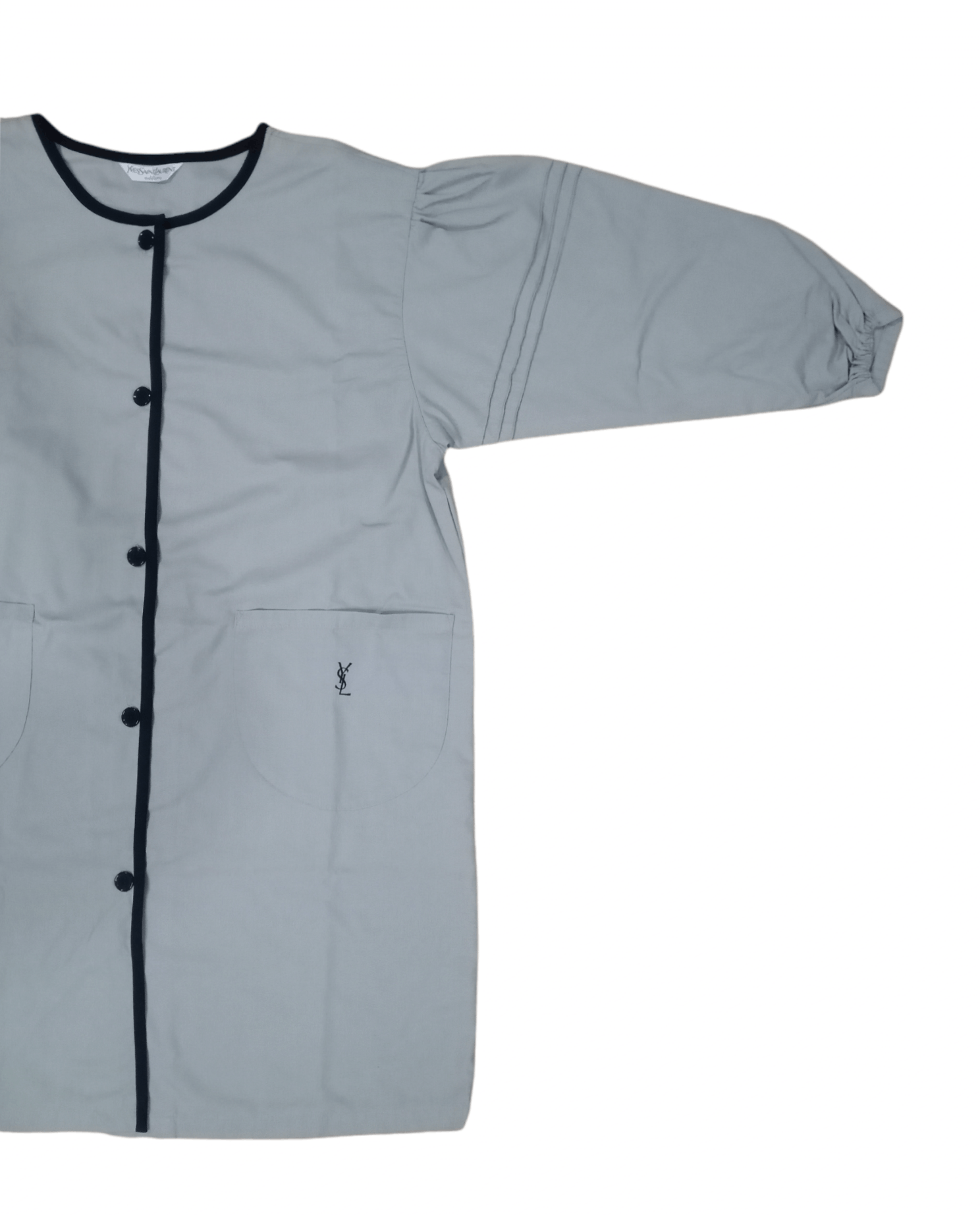 Vintage × Yves Saint Laurent Vintage Yves Saint Laurent YSL Tabliers Apron Size XL / US 12-14 / IT 48-50 - 2 Thumbnail