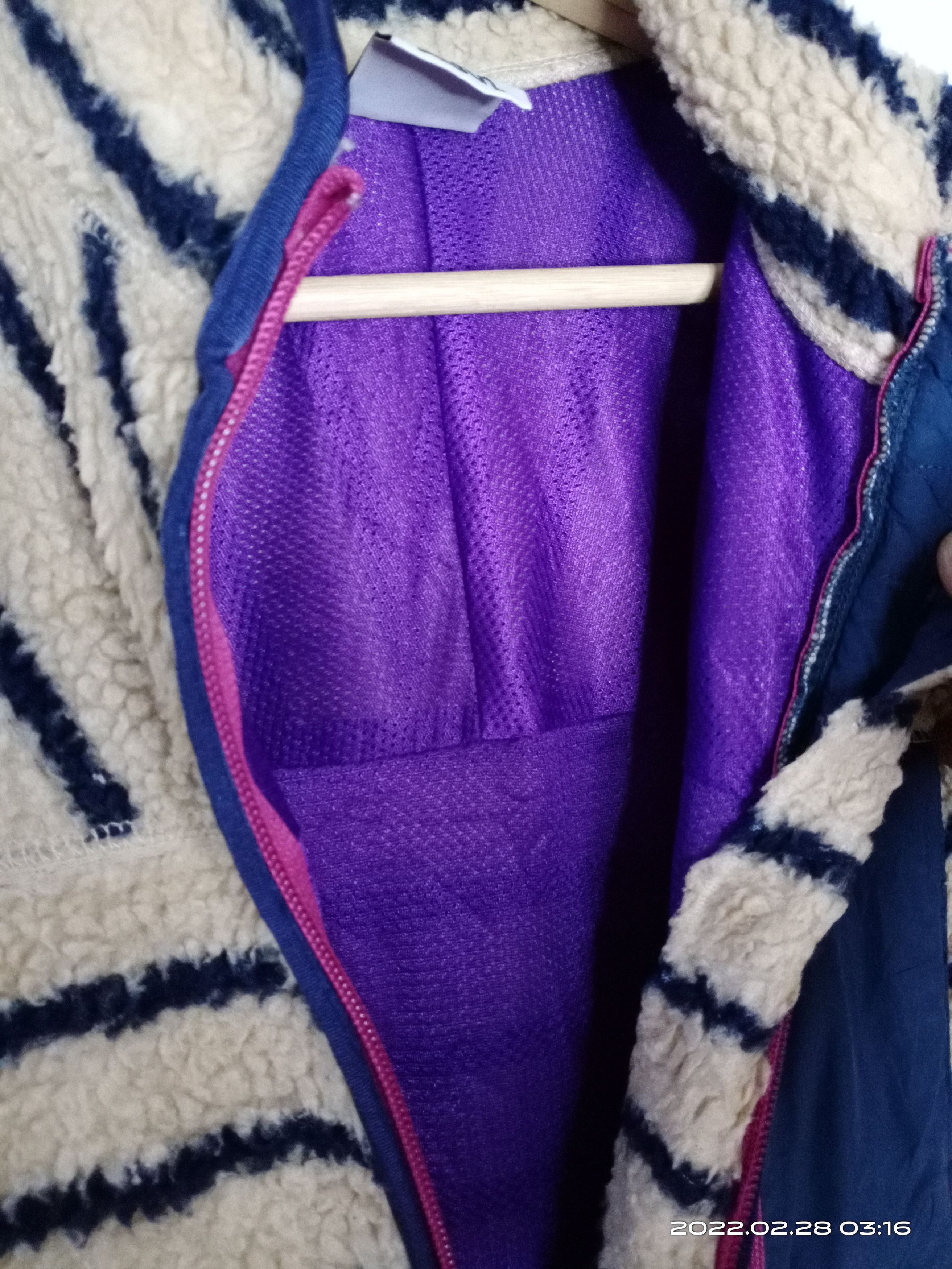 Japanese Brand X-GIRL Equipment Fleece Zipper Women Jacket Size S / US 4 / IT 40 - 4 Thumbnail