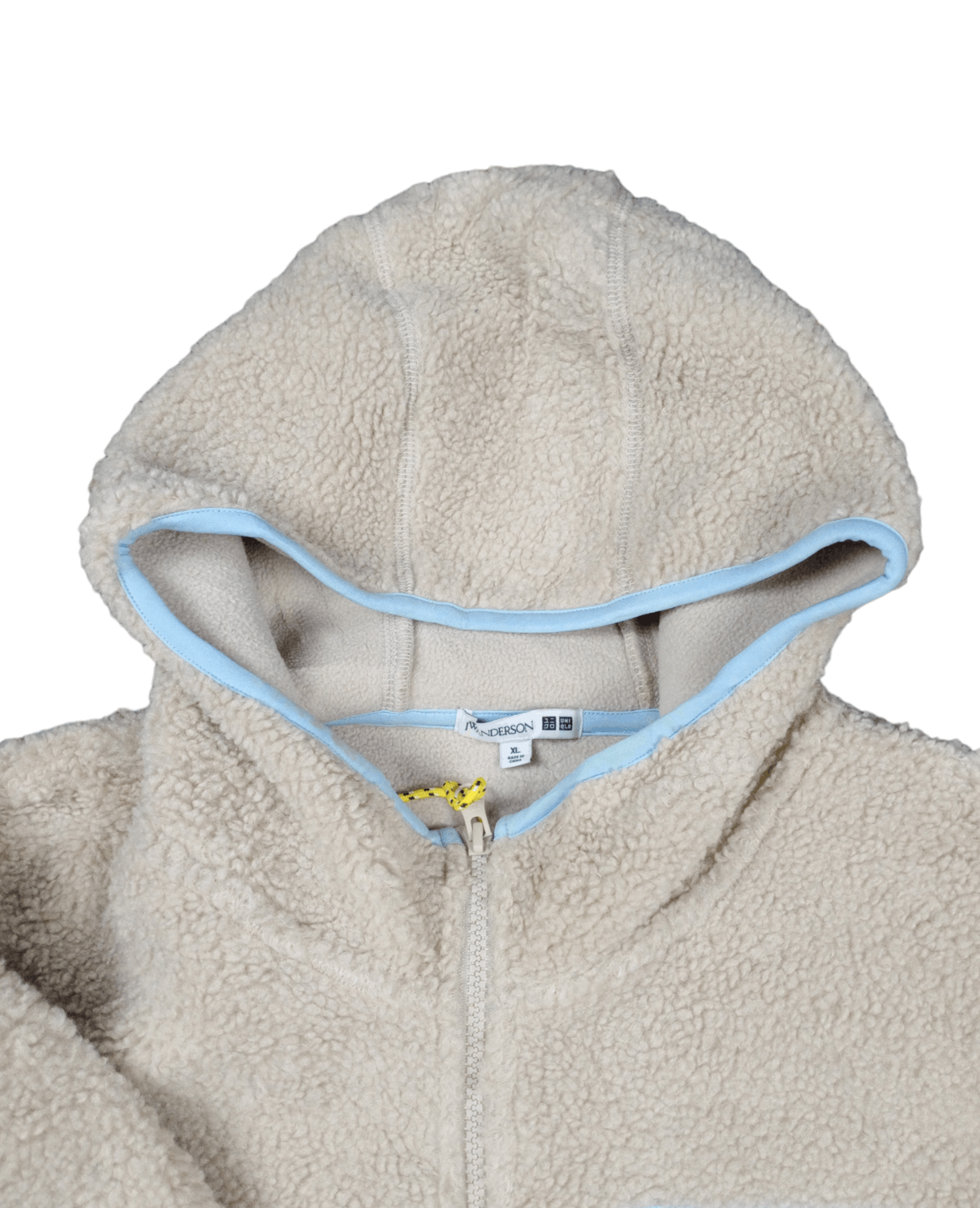 JW Anderson × Uniqlo J.W.Anderson X Uniqlo Deep Pile Fleece Hoodie Jacket Size XL Size US XL / EU 56 / 4 - 3 Thumbnail