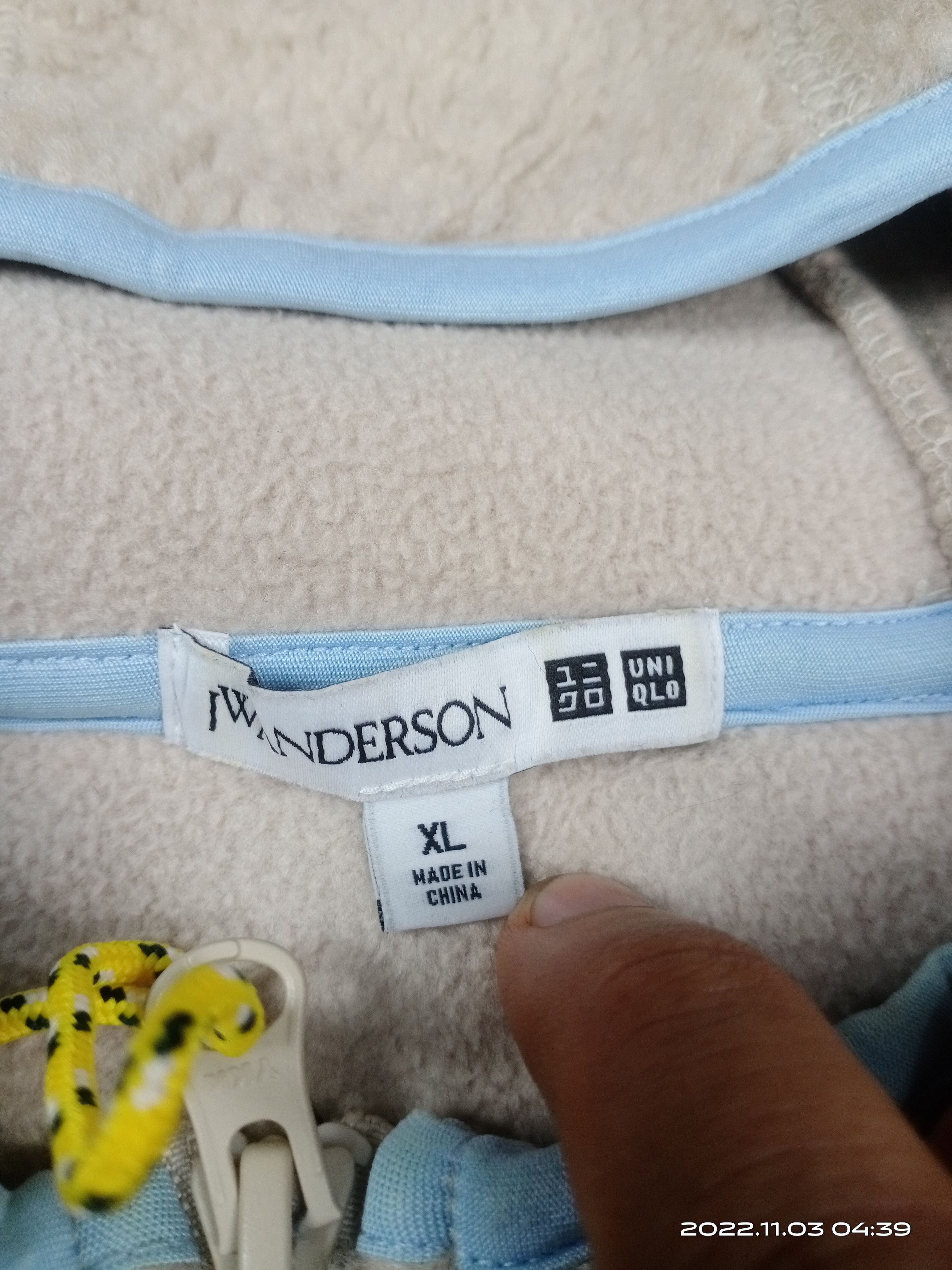 JW Anderson × Uniqlo J.W.Anderson X Uniqlo Deep Pile Fleece Hoodie Jacket Size XL Size US XL / EU 56 / 4 - 6 Thumbnail