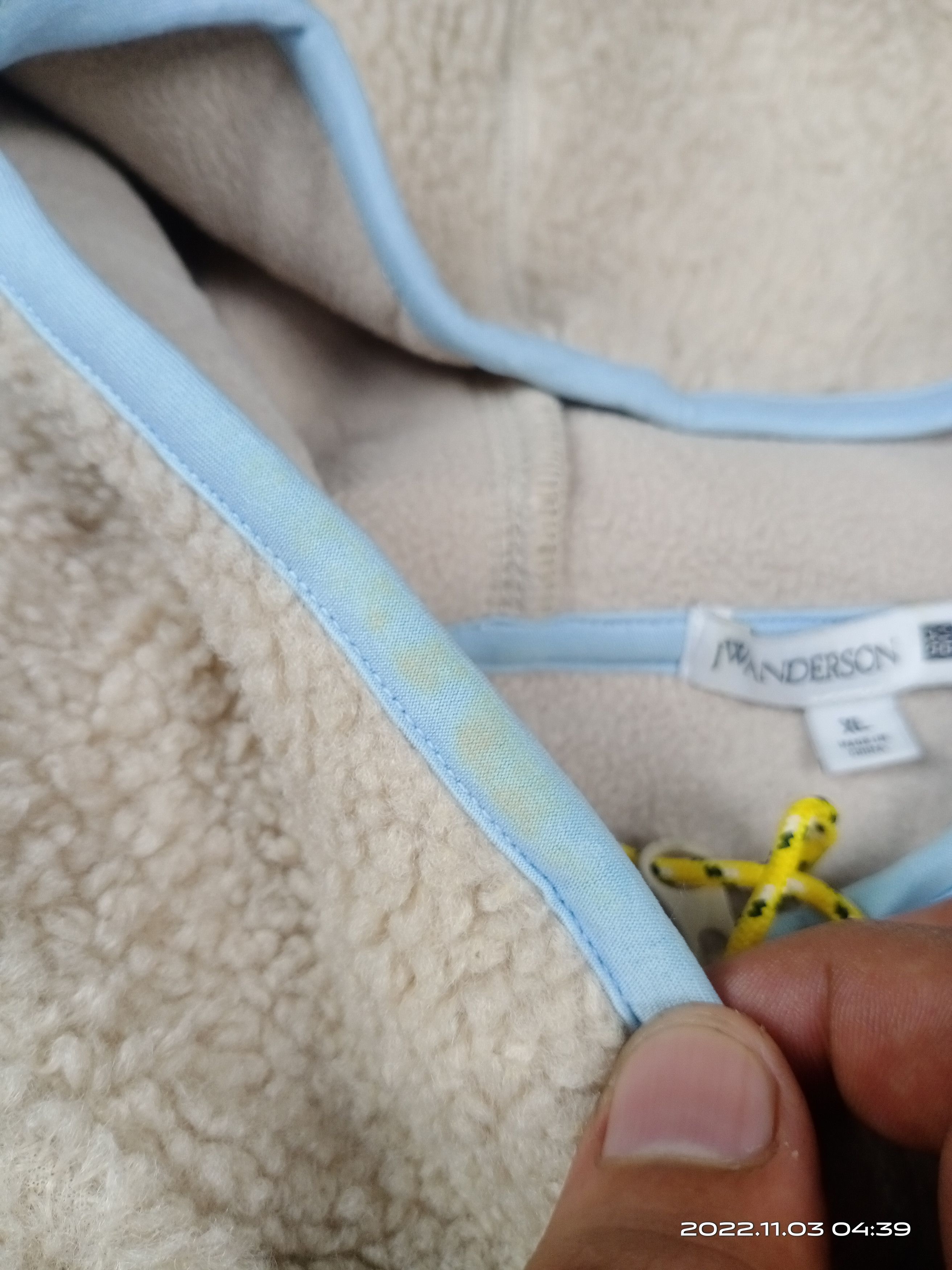 JW Anderson × Uniqlo J.W.Anderson X Uniqlo Deep Pile Fleece Hoodie Jacket Size XL Size US XL / EU 56 / 4 - 5 Thumbnail