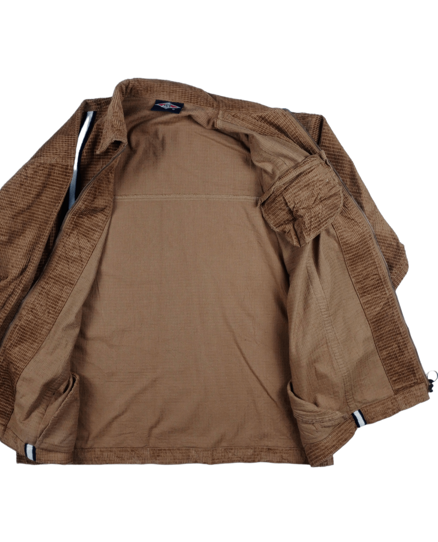 Vintage 💥RARE💥Vintage 70s Bear Corduroy Zipper Jacket Size US XL / EU 56 / 4 - 2 Thumbnail