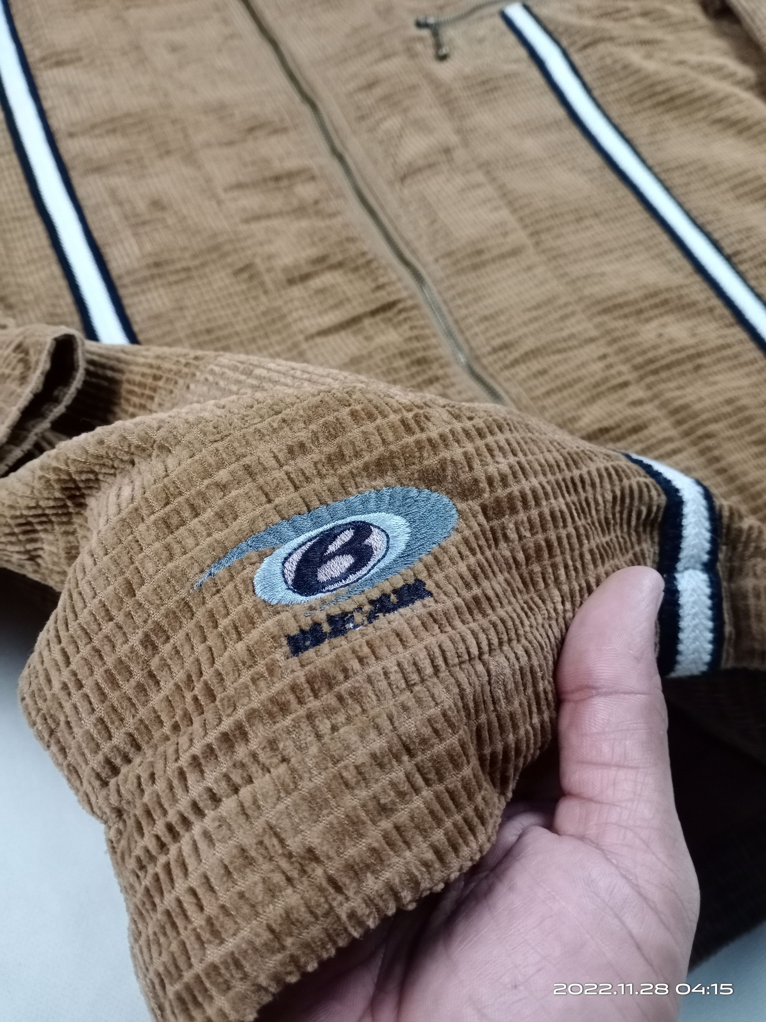 Vintage 💥RARE💥Vintage 70s Bear Corduroy Zipper Jacket Size US XL / EU 56 / 4 - 8 Thumbnail