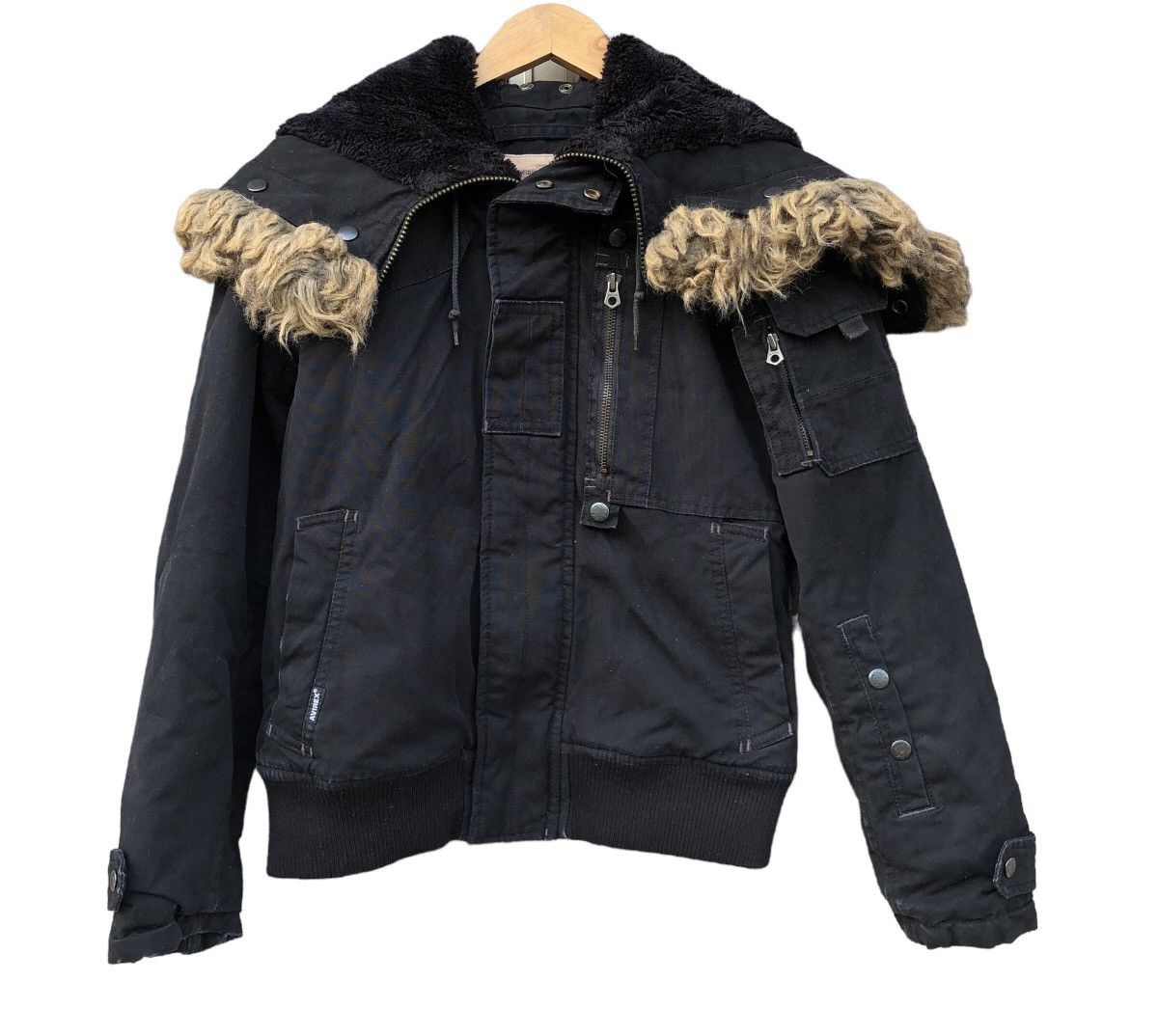 Avirex Avirex military fur sherpa heavy down jacket Size S / US 4 / IT 40 - 2 Thumbnail