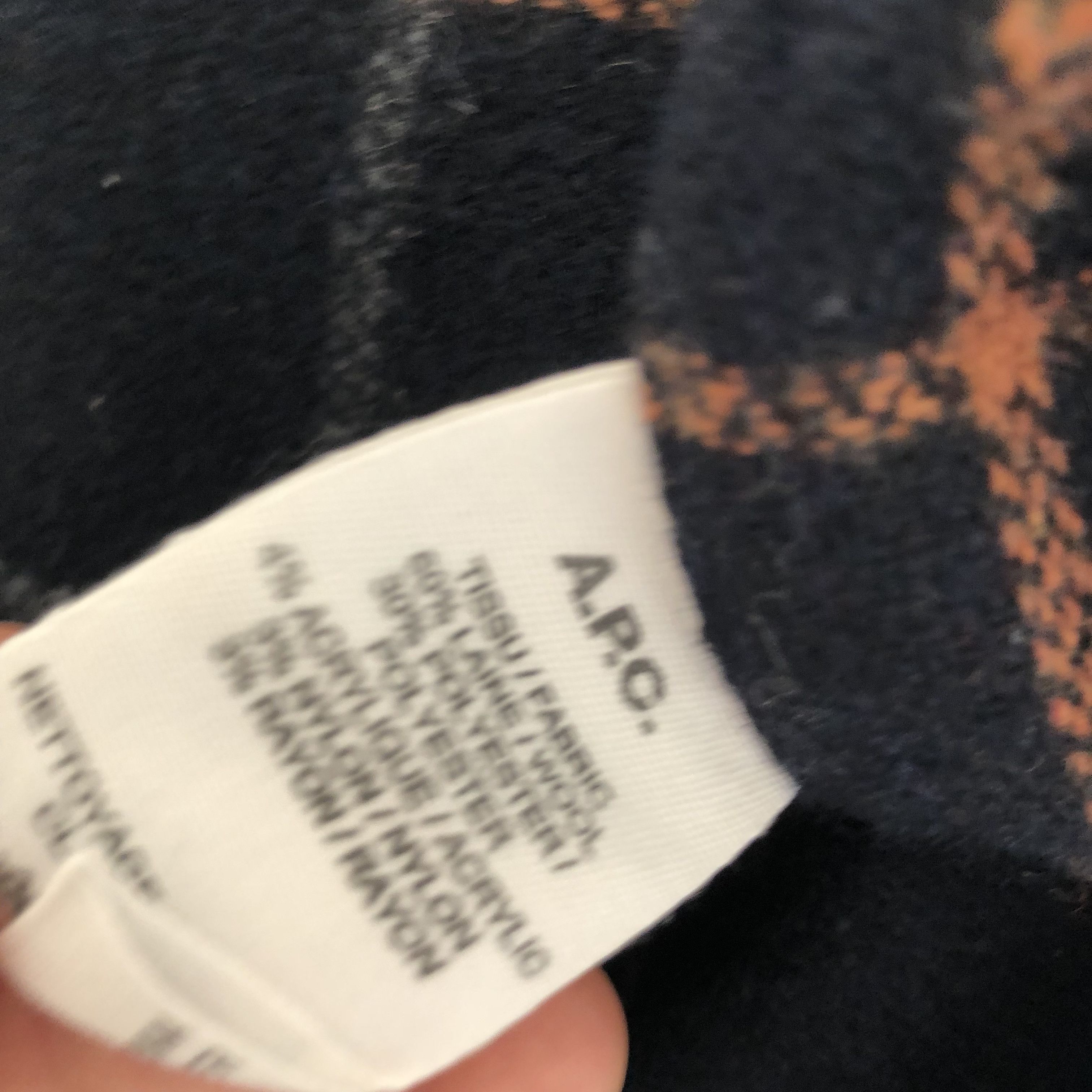 A.P.C. A.P.C Wool Check Flannel Size US XS / EU 42 / 0 - 5 Thumbnail