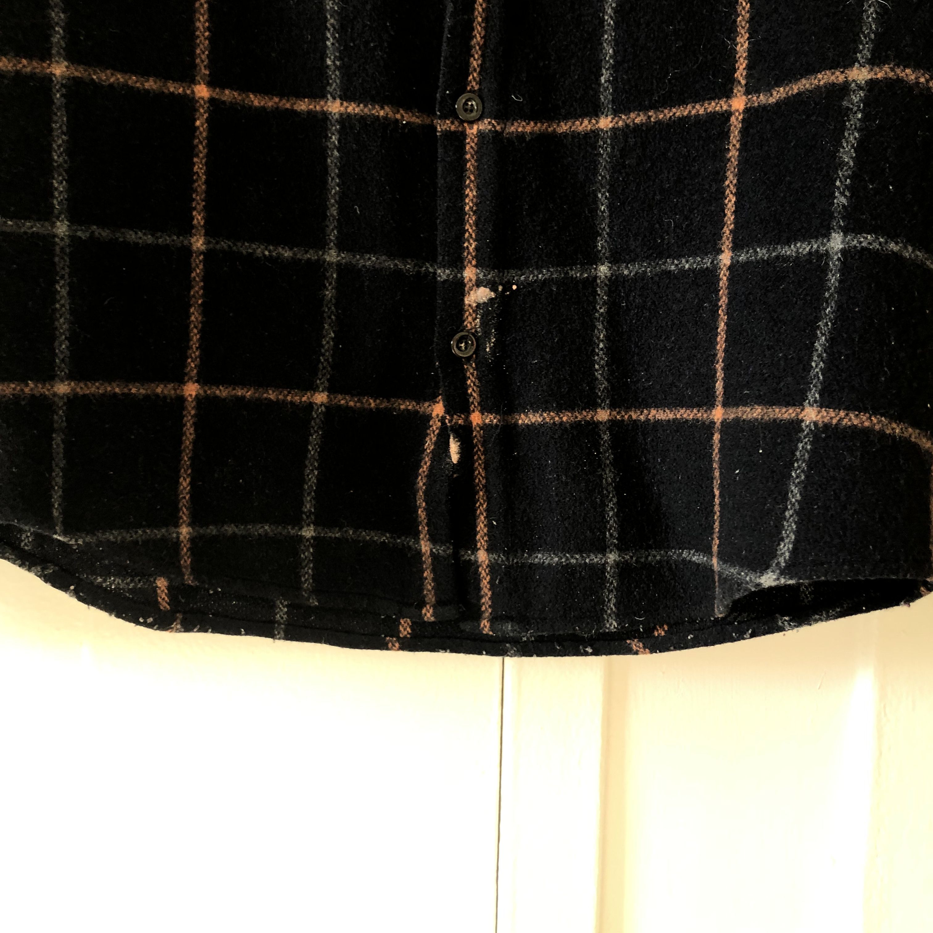 A.P.C. A.P.C Wool Check Flannel Size US XS / EU 42 / 0 - 4 Thumbnail