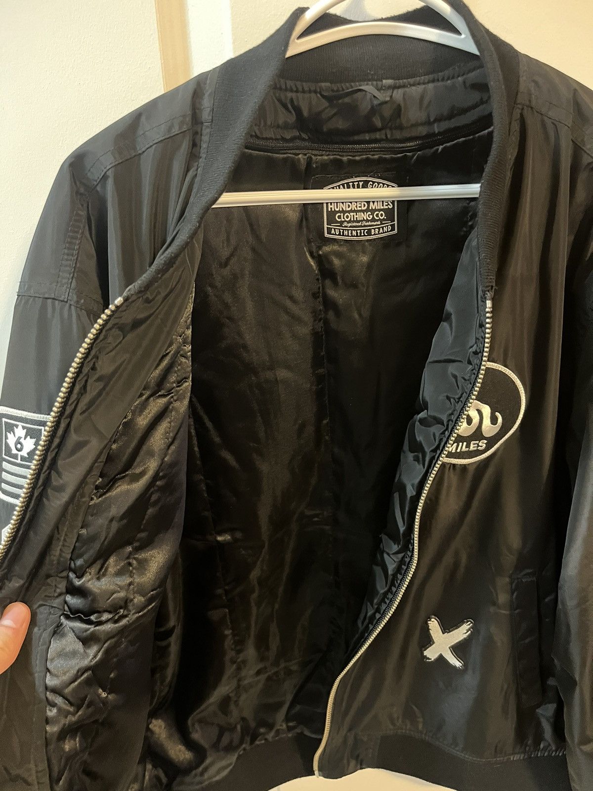 Other × Rap Tees 100 miles “We Built This City” bomber jacket Size US L / EU 52-54 / 3 - 8 Thumbnail