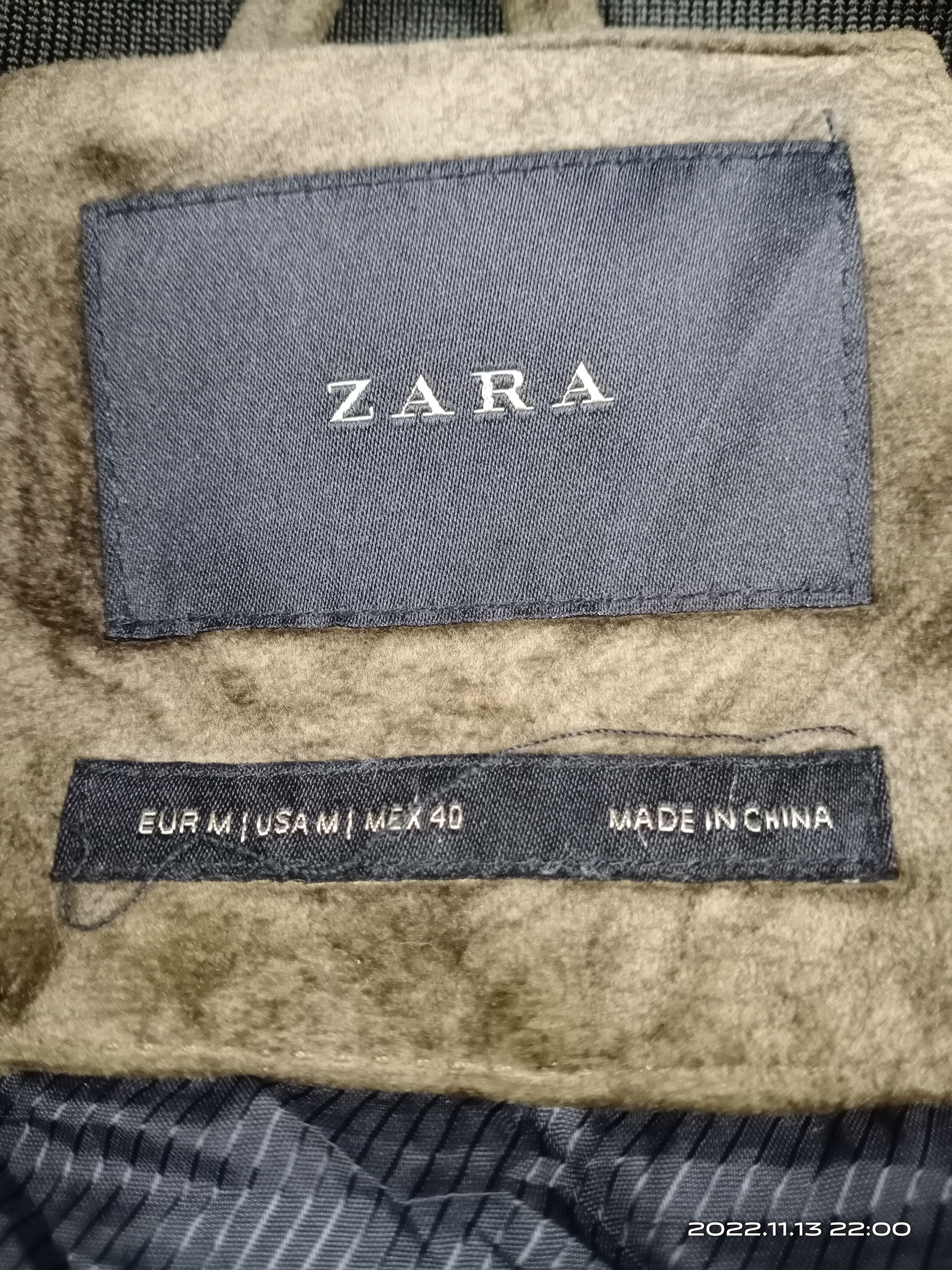 Designer × Zara 💥RARE💥Zara Velvet Bomber Style Jacket Size US M / EU 48-50 / 2 - 7 Thumbnail