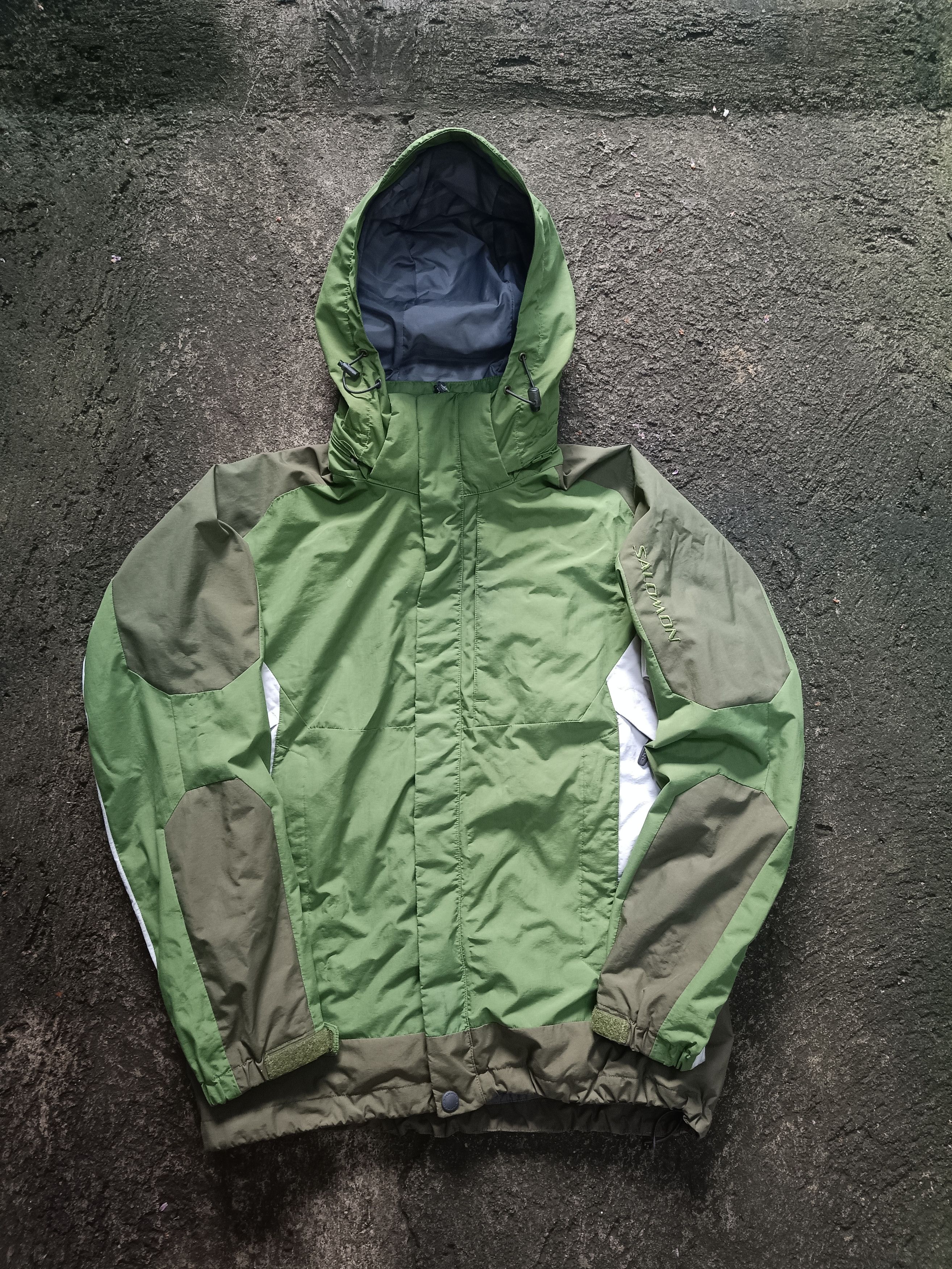 Pre-owned Outdoor Life X Salomon Climapro In Green White
